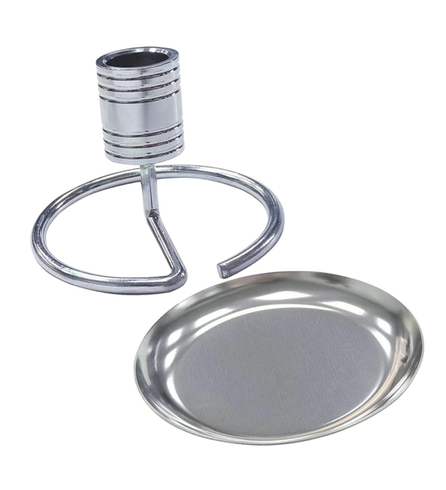 Minkissy Moxa Seat Set - Stainless Steel Moxa Stick Holder & Incense Burner Rack for International Shipping - Buy Online on GoSupps.com