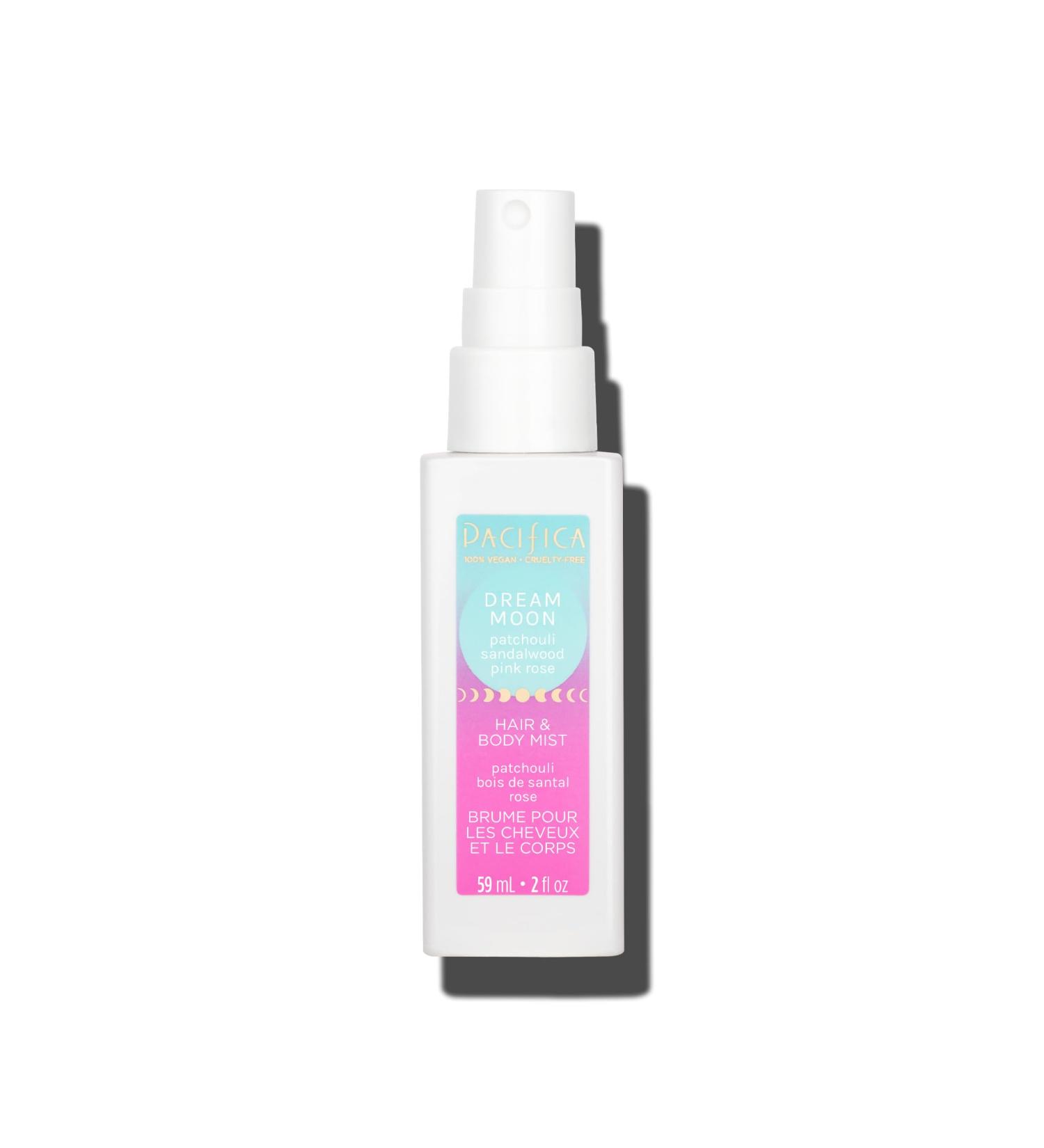 Pacifica Hair & Body Mist - Mini Dream Moon Hair & Body Spray for Women - Body Mist Perfumes for Women - Hair Perfume - Alcohol-Free Spray Designed For Head-To-Toe Wear Vegan & Cruelty-Free 2 Fl Oz Mini Dream Moon 2 Fl Oz (Pack of 1) - Buy Online on GoSupps.com