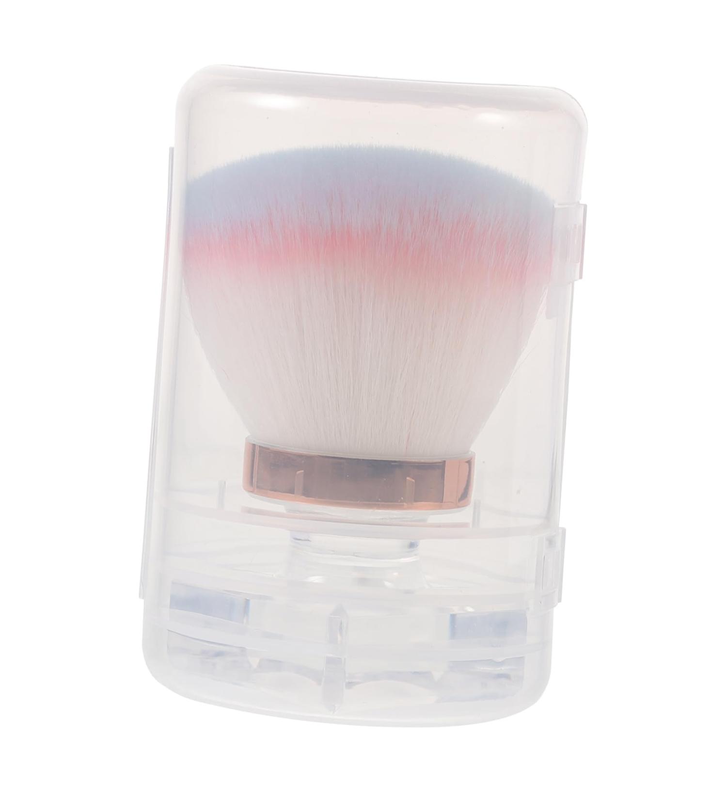 Portapotty Morphie Portable Foundation Brush Makeup Brush Women Makeup Tools Makeup Powder Brush Tricolor Paint Blush Brush Beauty Tools Miss Mushroom Head Artificial Fiber - Buy Online on GoSupps.com