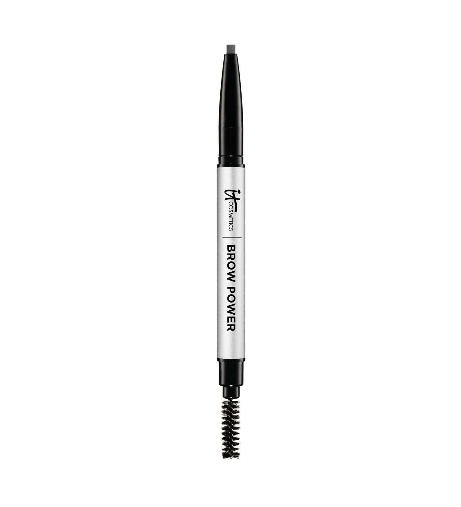 IT Cosmetics Brow Power Universal Taupe Eyebrow Pencil - Biotin, Saw Palmetto, Antioxidants - 0.0056 oz - Real Hair Look - Budge-Proof Formula - Buy Online on GoSupps.com
