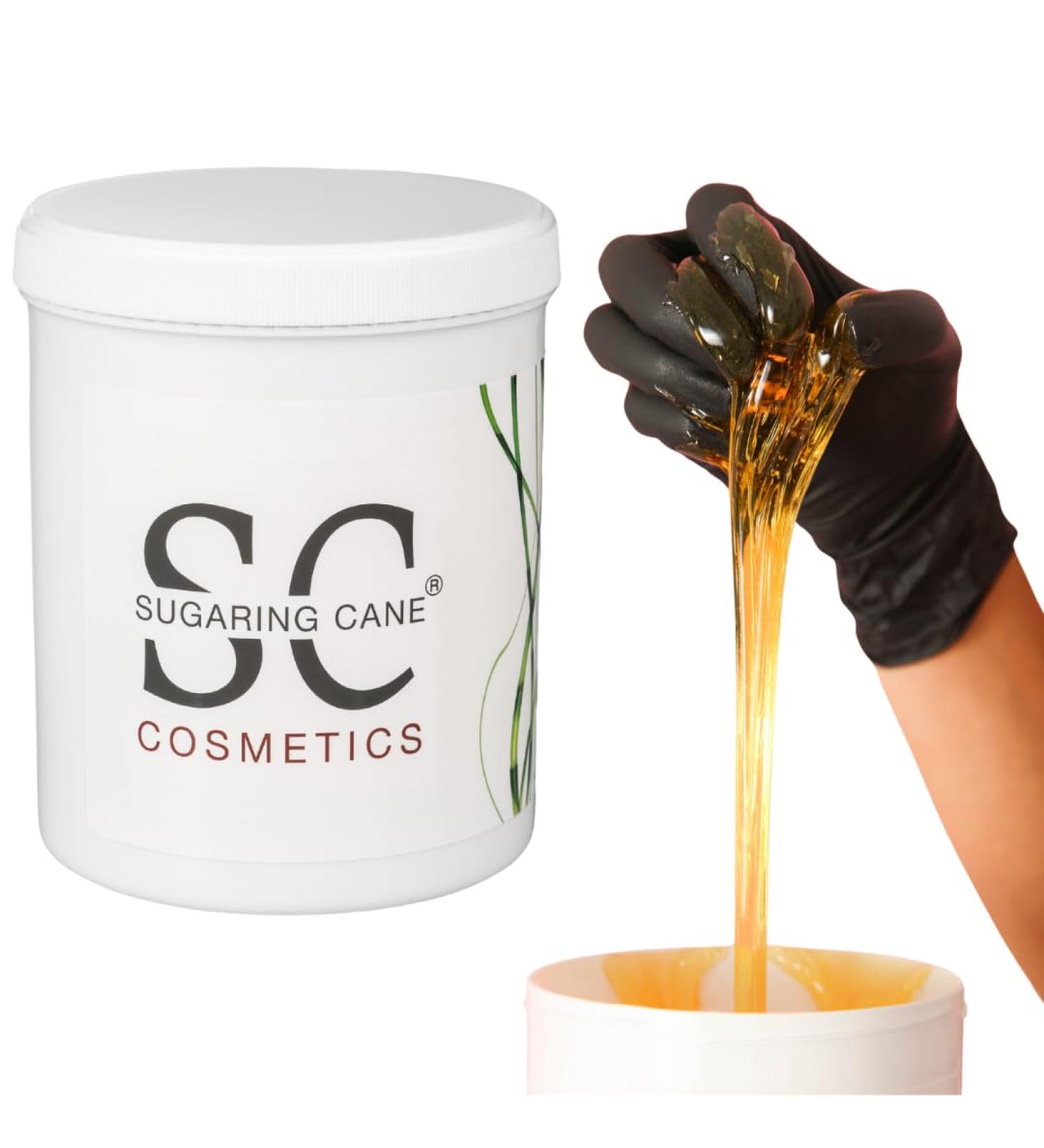 Sugaring Cane Sugaring - XXL Sugar Paste - 100% Vegan - Gentle and Painless Hair Removal - Sugar Wax for smooth and silky skin for up to 4 weeks - 1 box (1000 g extra soft) for men and women - Buy Online on GoSupps.com