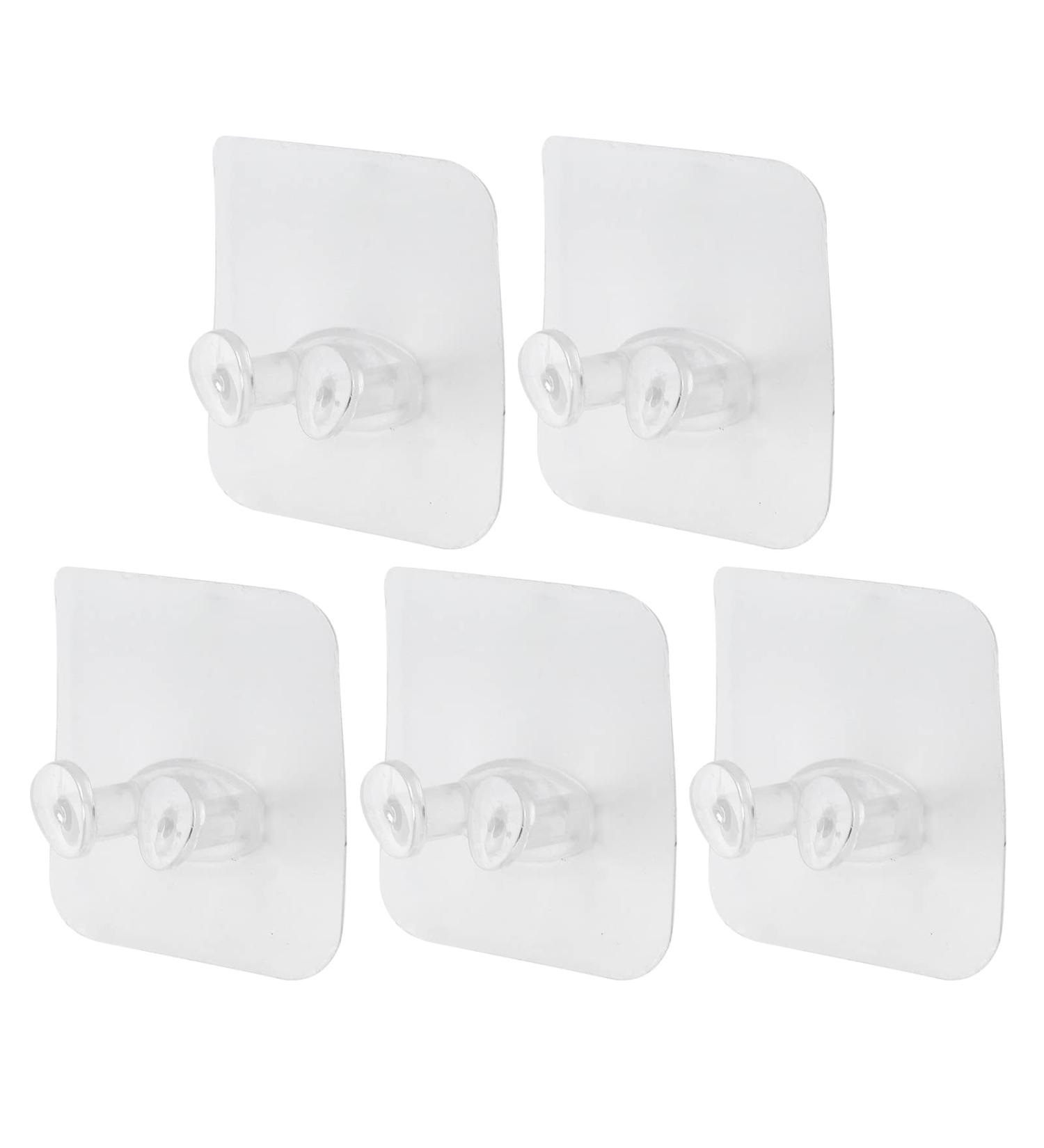 Natudeco 10-Piece Self-Adhesive Shaving Hooks - Wall Organizer for Cell Phones Towels & Razors - Durable Sticky Wall Hangers - Buy Online on GoSupps.com
