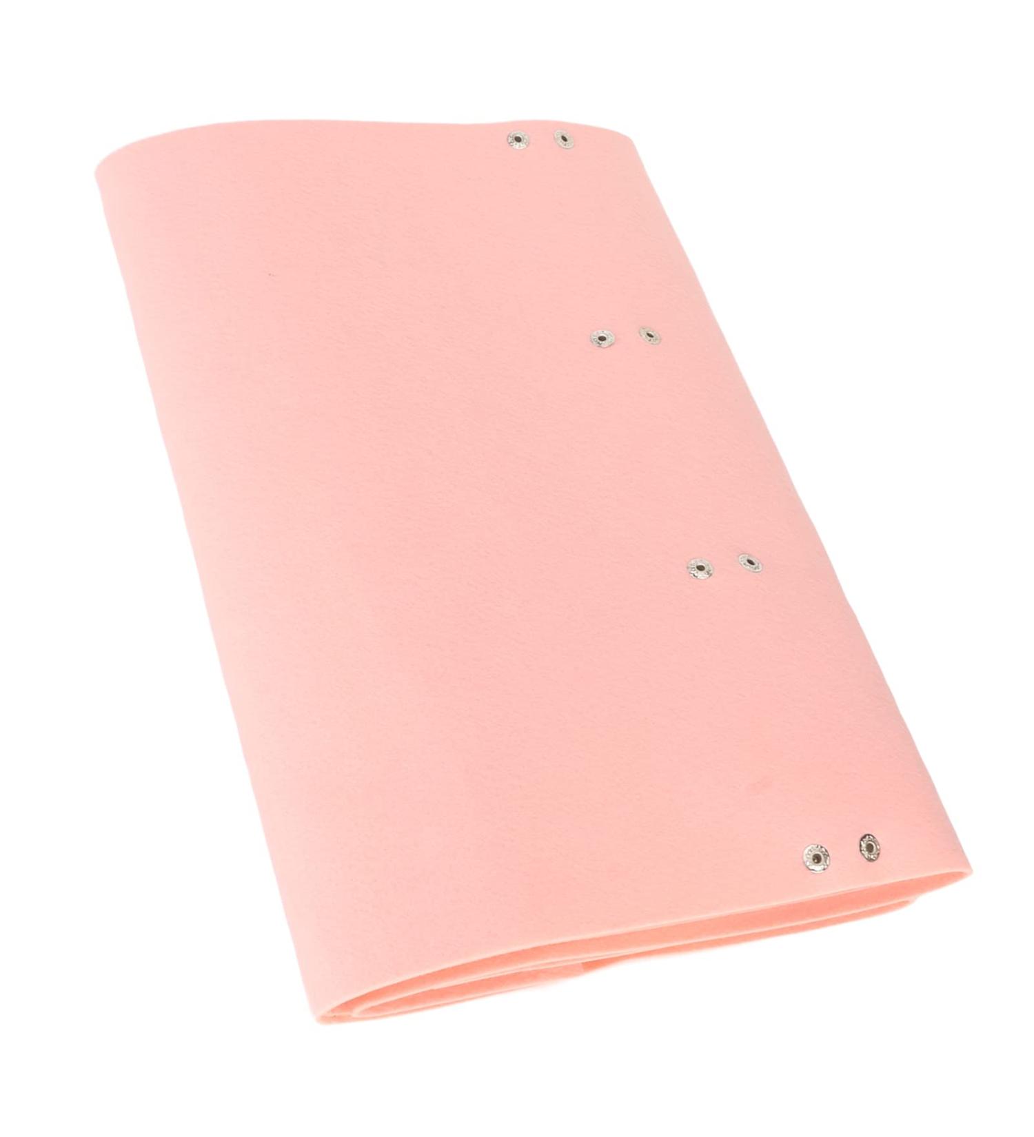 Hair Bow Holder Large Capacity Pink Frequently Used Deformation Prevention Easy Storage Easy to Fold Hair Clips Holder Felt Material for Door (3 Tier) - Buy Online on GoSupps.com