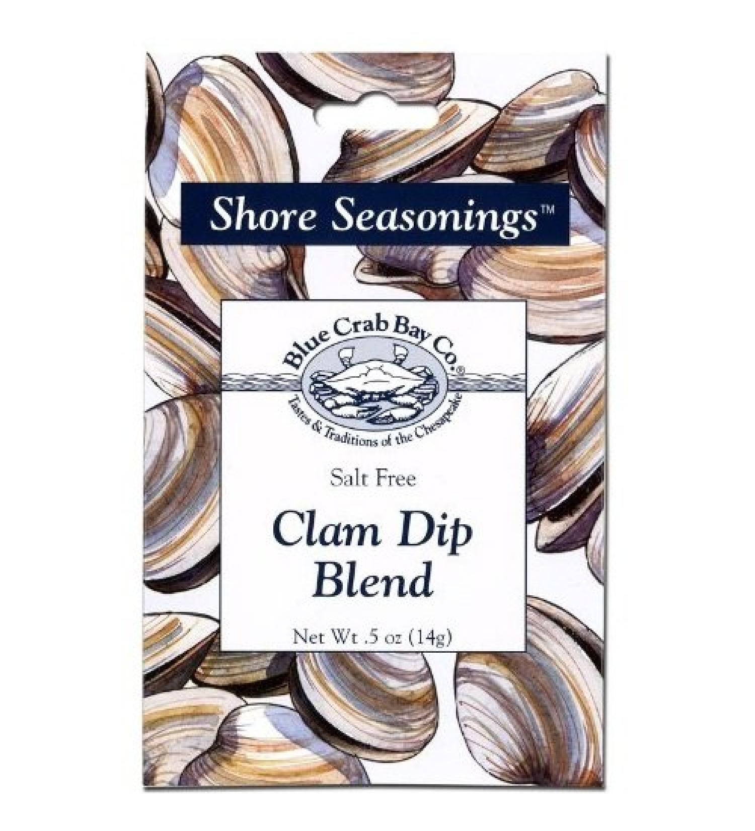 Blue Crab Bay Co. Shore Seasonings Dip Blend Clam - 0.5 oz