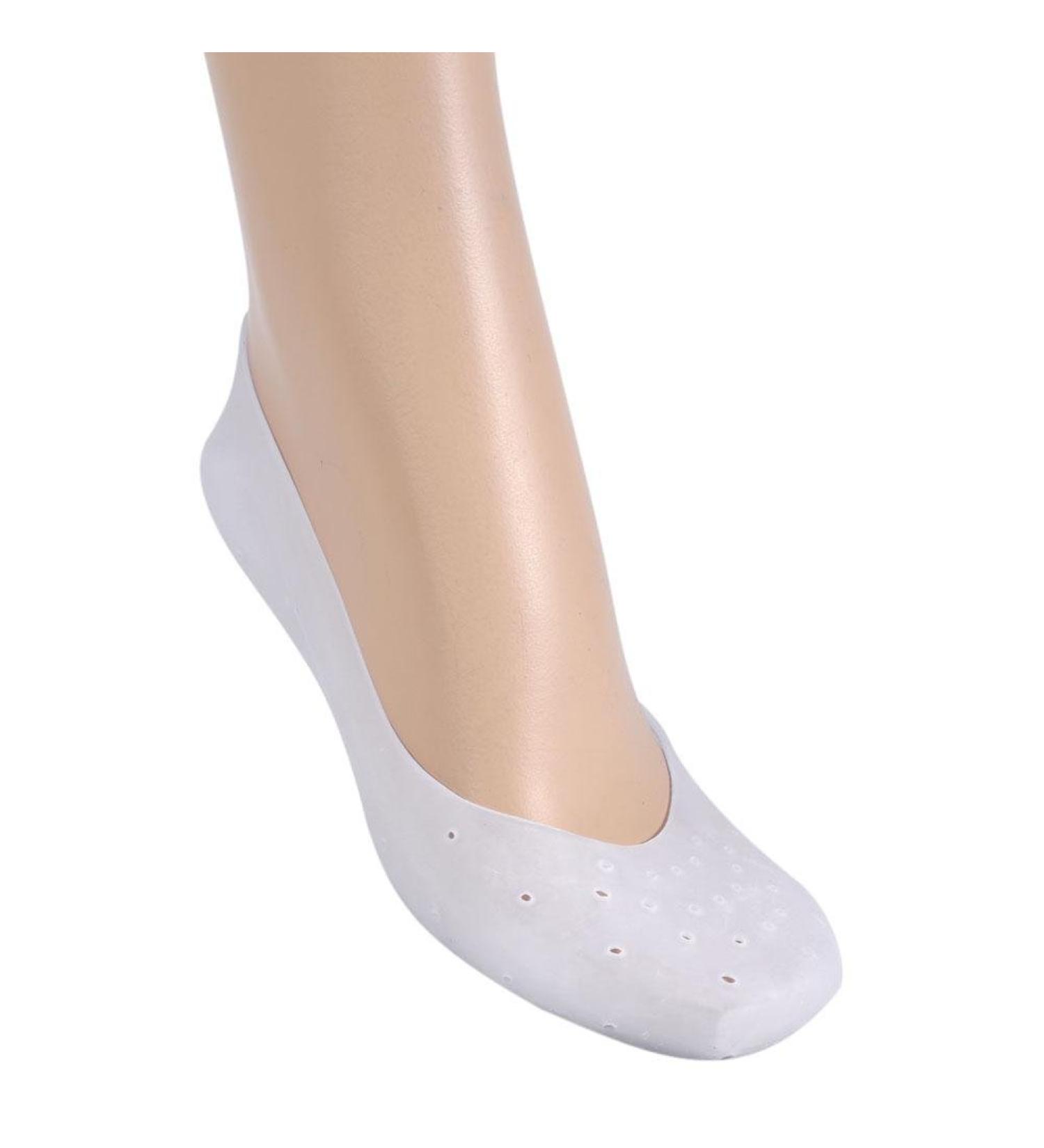 Buy Full Length Silicone Gel Socks for Cracked Skin Care | Moisturizing Foot Protector - International Shipping Available - Buy Online on GoSupps.com