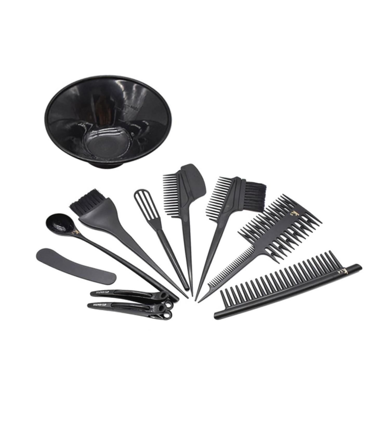 Angoily 1 Set Hair Dying Brush Highlighting Cap and Hook Salon Hair Coloring Dyeing Kit Hair Tint Brush Hair Coloring Tools Hair Color Mixing Brush Bowls Hair Dye Comb - Buy Online on GoSupps.com