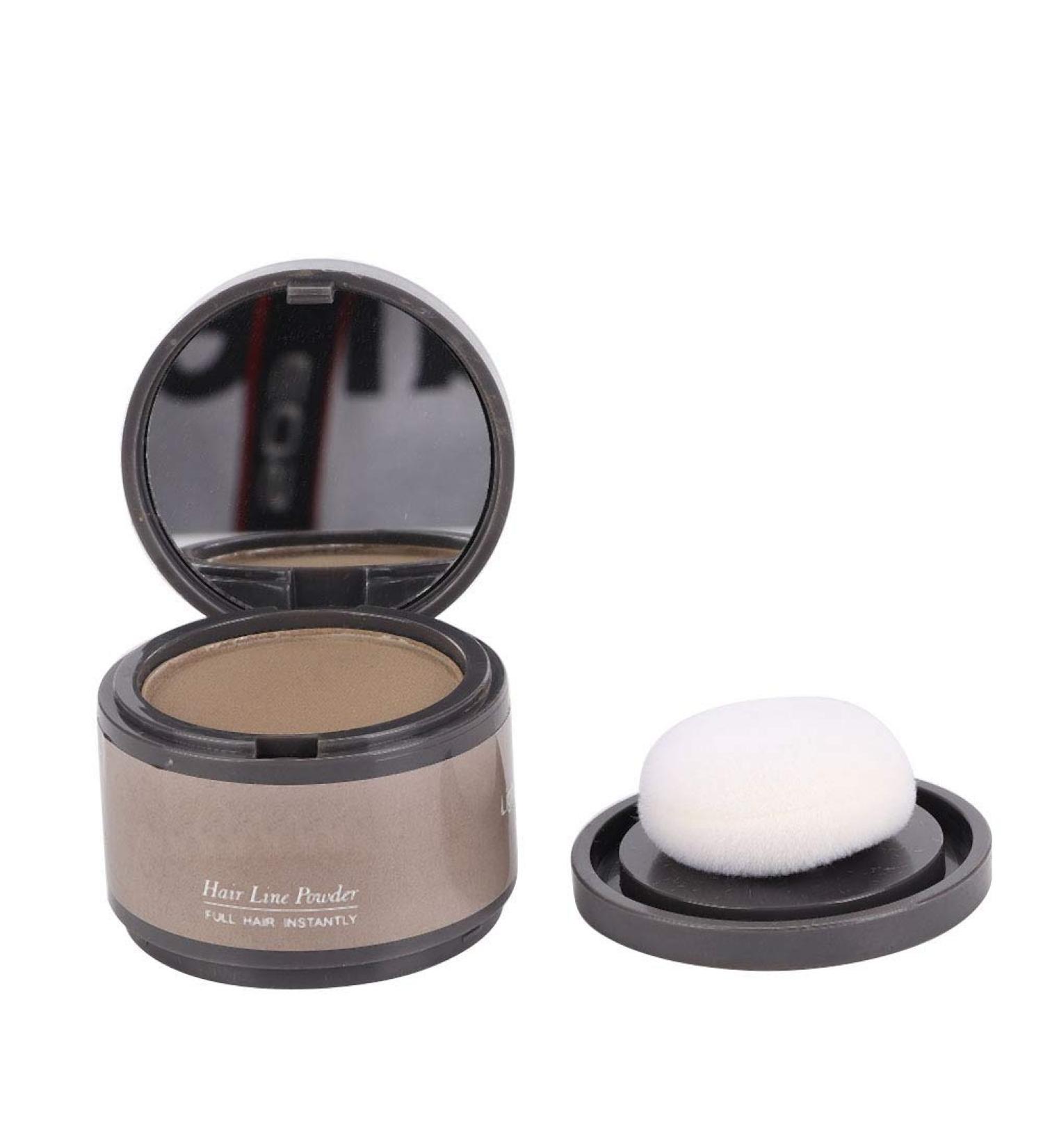 Shop Hairline Powder for Women & Men - Light Coffee Hair Shadow Cover Up | Fill Out Your Hairline - Buy Online on GoSupps.com
