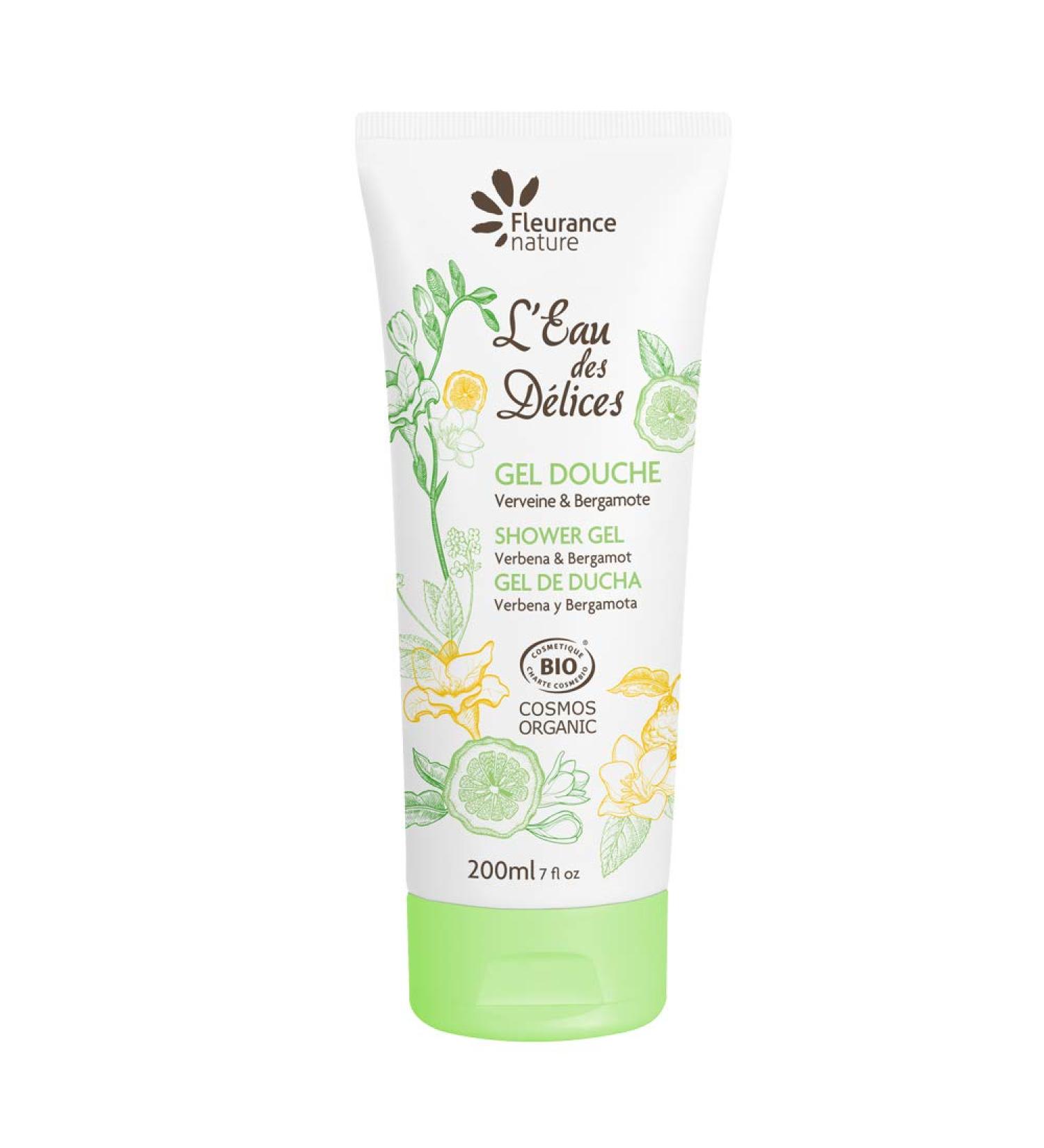 Verbena and bergamot shower gel 200 ml of gel - Buy Online on GoSupps.com