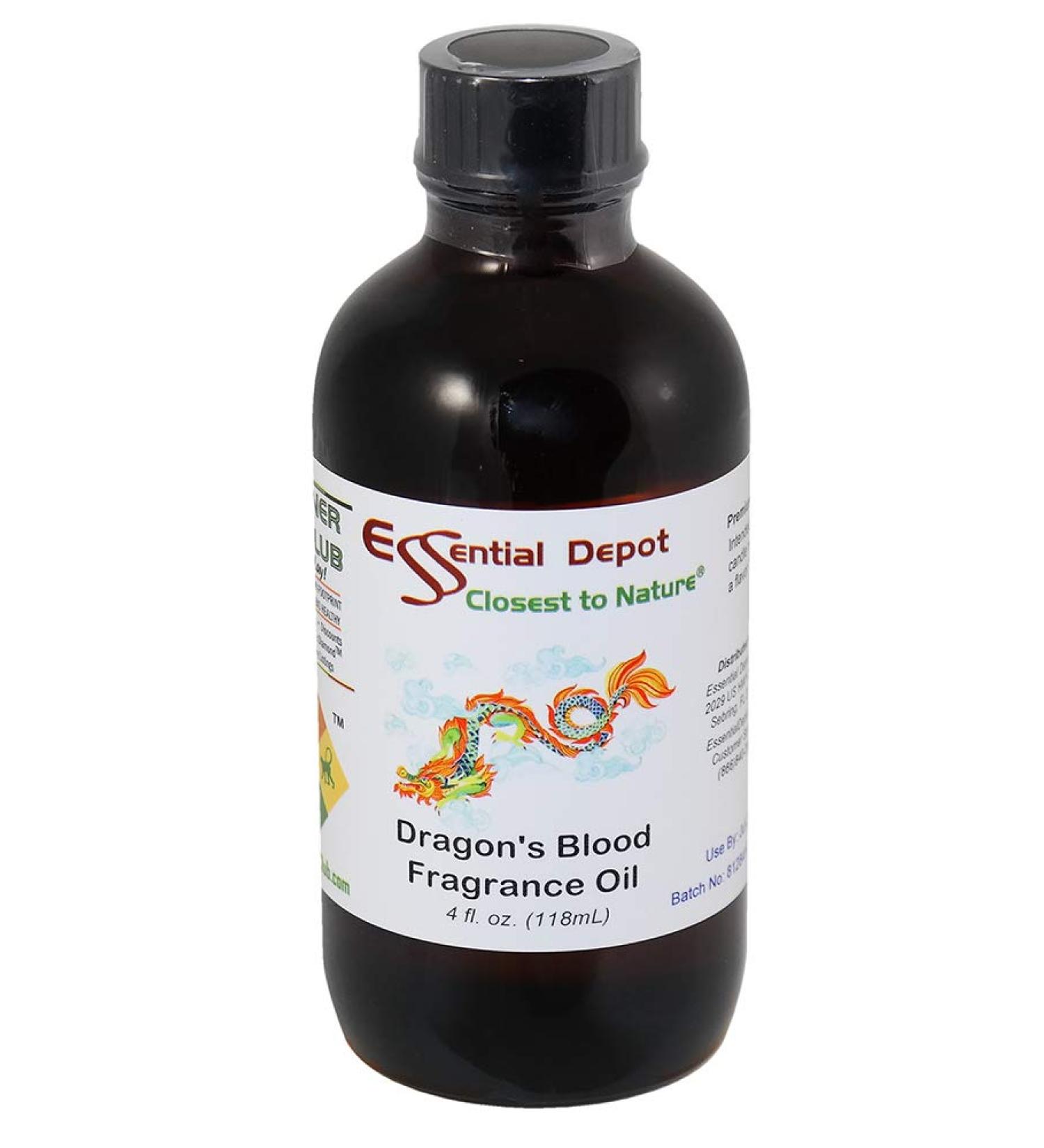 Dragon's Blood Fragrance Oil | 4 oz Amber Glass Bottle | International Shipping Available - Buy Online on GoSupps.com