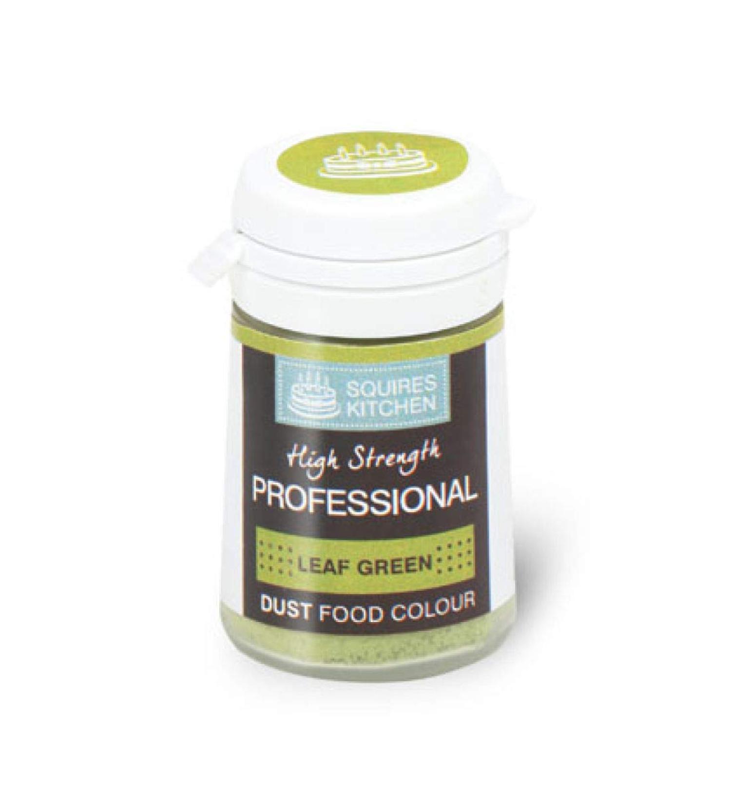 Squires Kitchen Professional Food Colour Dust - Leaf Green 4g