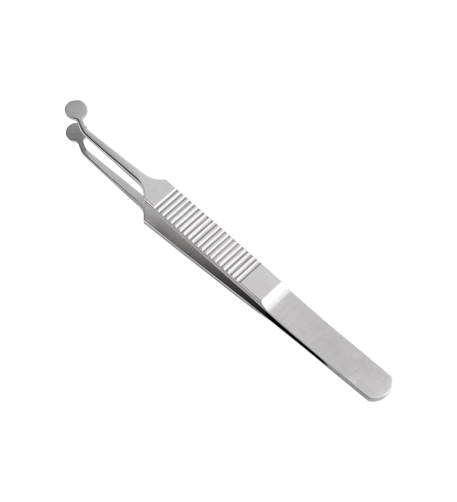 iplusmile Stainless Steel Meibomian Gland Expressor Forceps - Eyelid Massage Tweezers - Buy Online on GoSupps.com