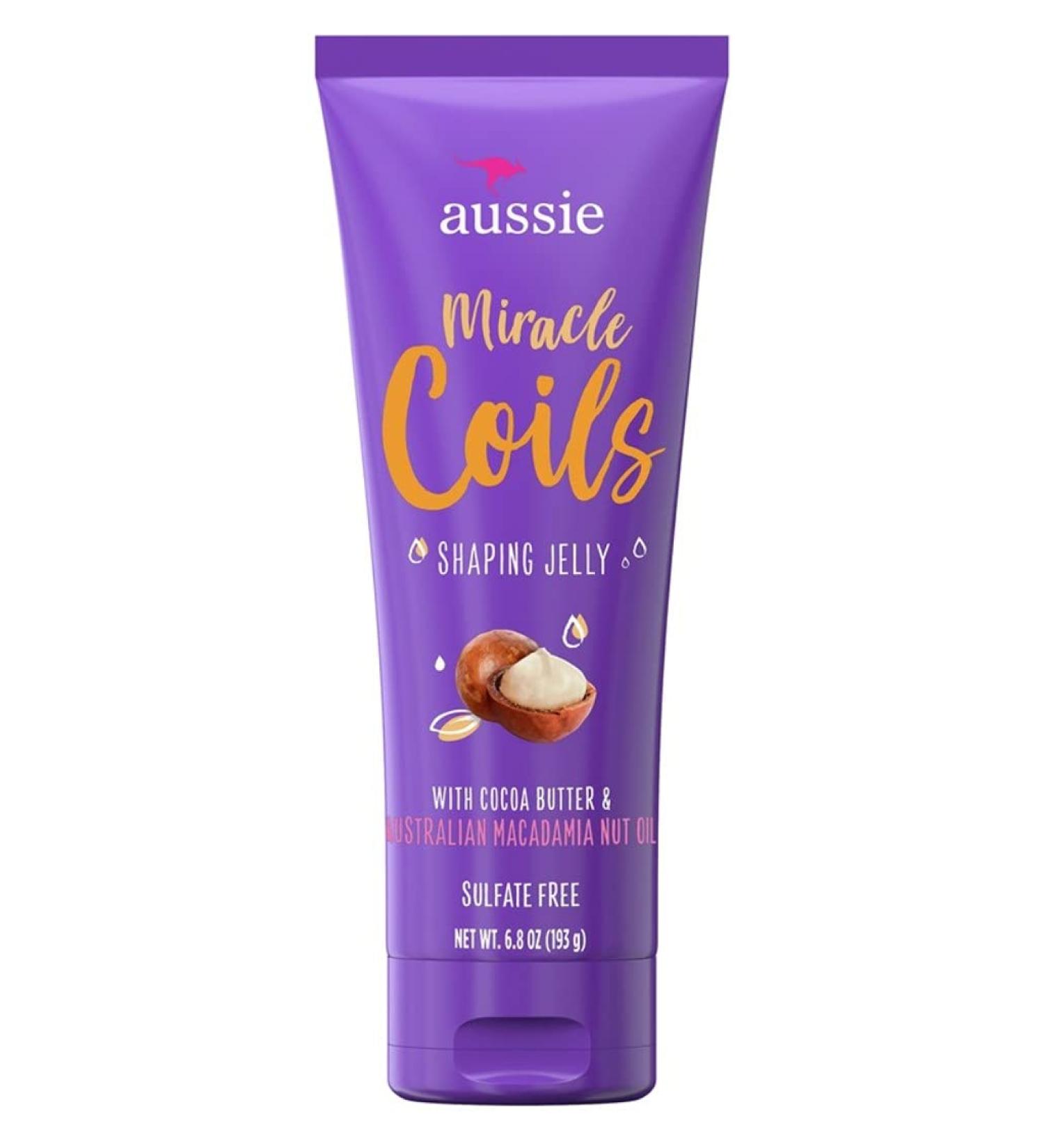 Aussie Miracle Coils Shaping Jelly 6.8oz Tube - Pack of 2 | Define & Enhance Your Curls with Aussie - Buy Online on GoSupps.com