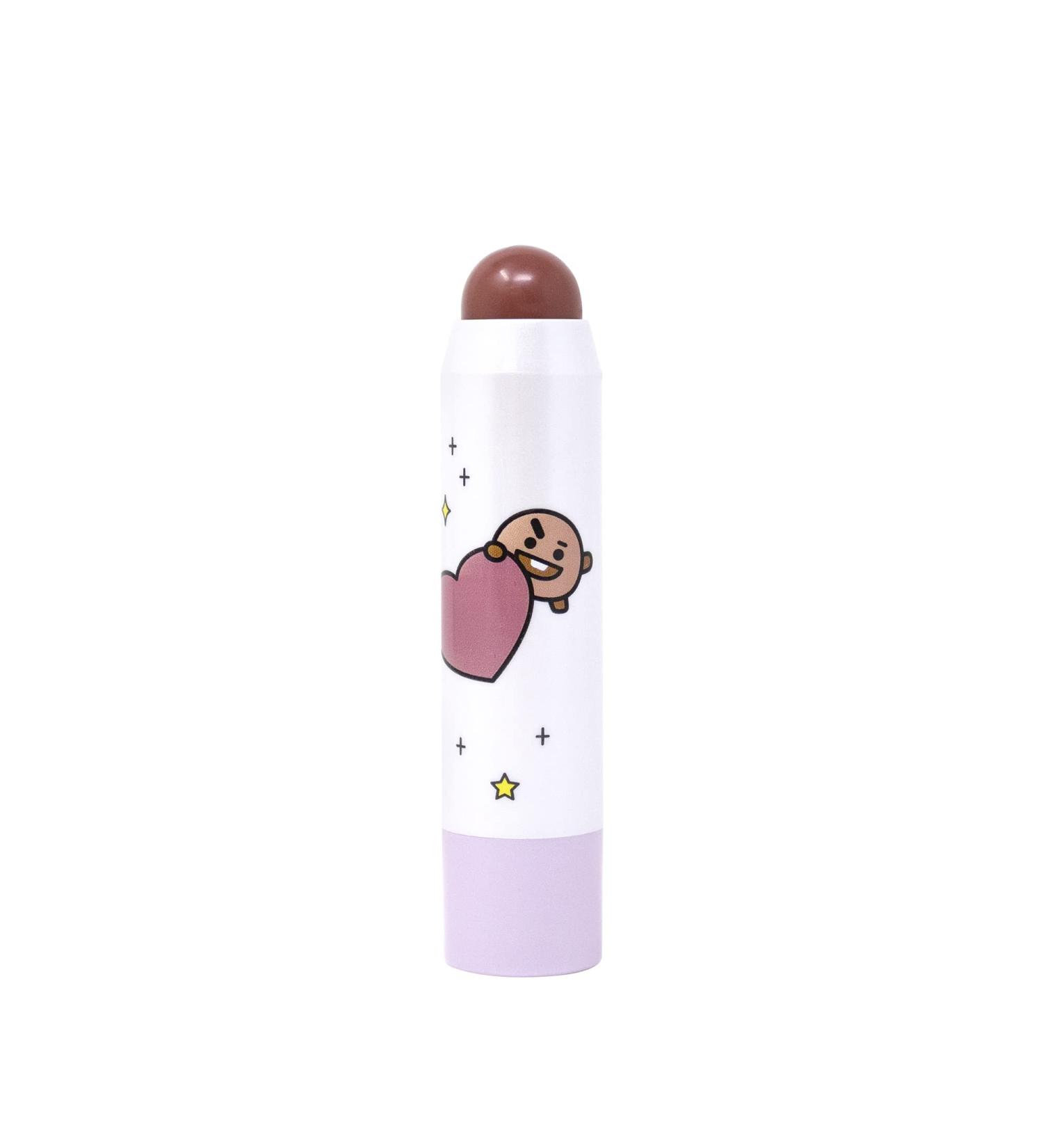 The Cr me Shop Lip + Cheek Chic Stick | Tinted Essence Stick (Enriched with Hyaluronic Acid & Vitamin E) - Rocky Road (SHOOKY)