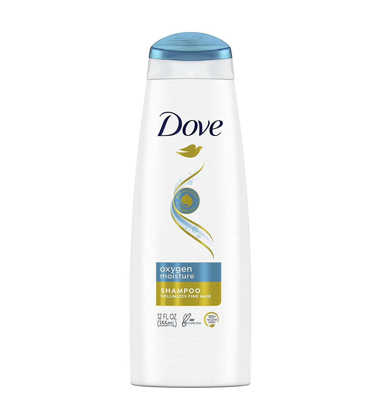Dove Oxygen Moisture Shampoo 12 fl oz - Nutritive Solutions for Hydrated Hair - Buy Online on GoSupps.com