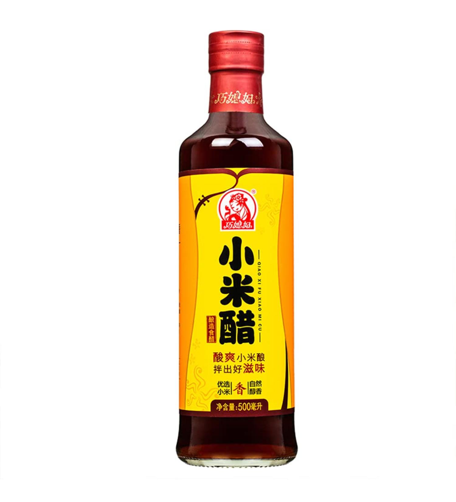 QiaoXiFu Rice Vinegar 16.9 Fl. Oz - Brewing and Seasoned Dumpling Vinegar - Buy Online on GoSupps.com