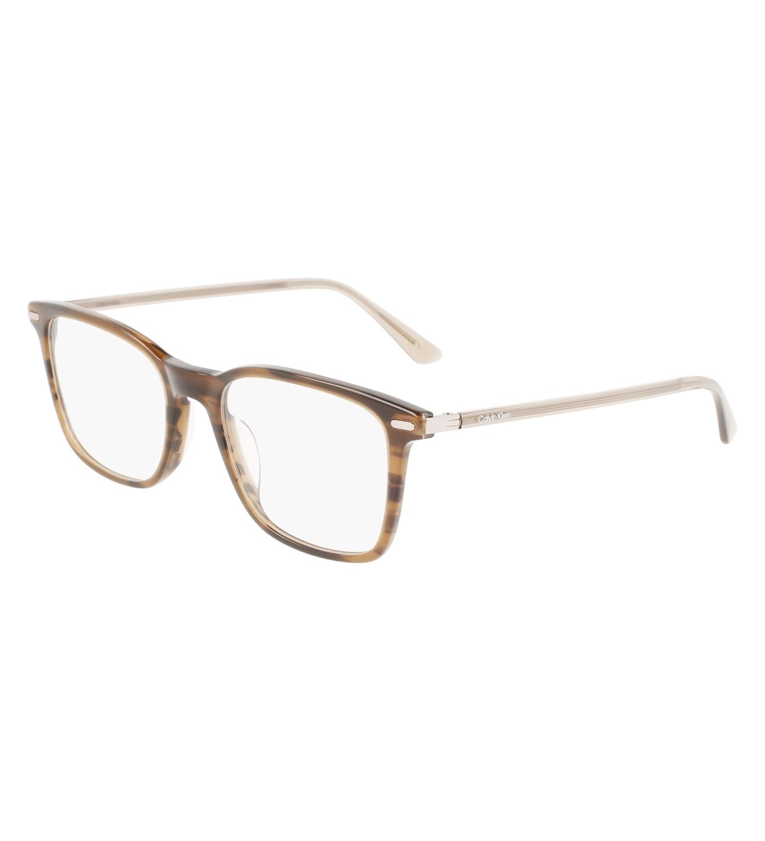 Calvin Klein Unisex Sunglasses 53 317 Striped Olive