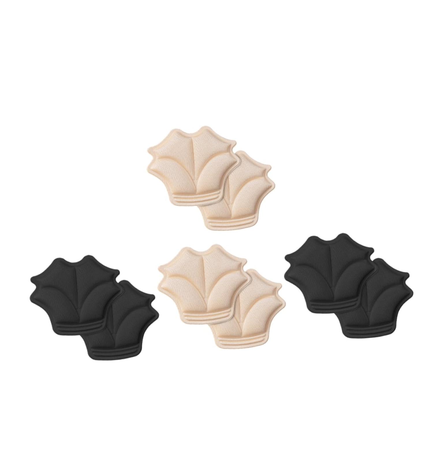 Buy FOMIYES Anti-Drop Half Size Heel Pads - 4 Pairs of Wear-Resistant Comfortable Foot Cushions & Stickers - Assorted Colors - International Shipping Available - Buy Online on GoSupps.com
