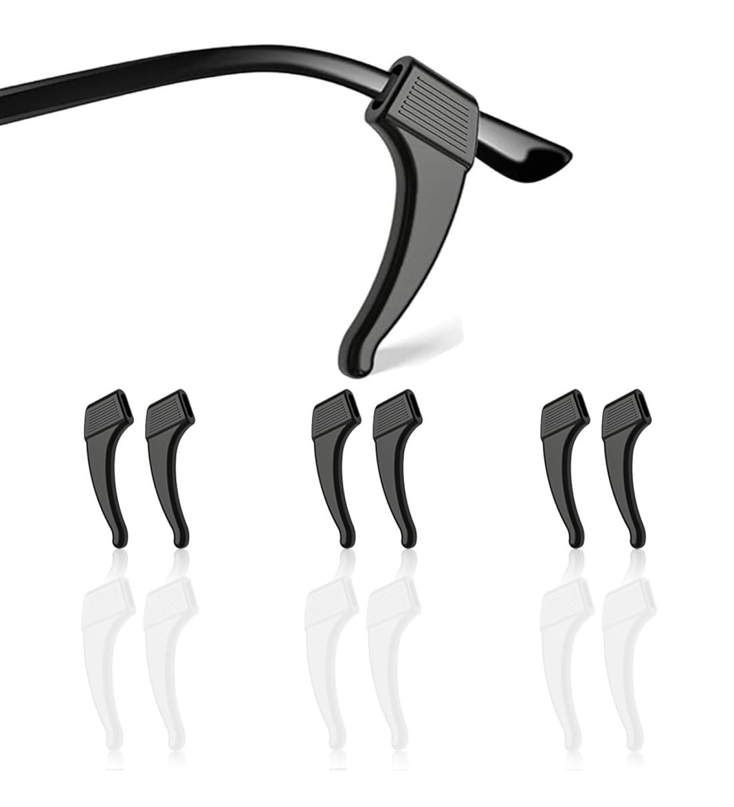 Buy Lsojfe 6-Piece Anti-Slip Glasses Hinge Set | Silicone Ear Bracket Hooks for Glasses & Sunglasses - Buy Online on GoSupps.com