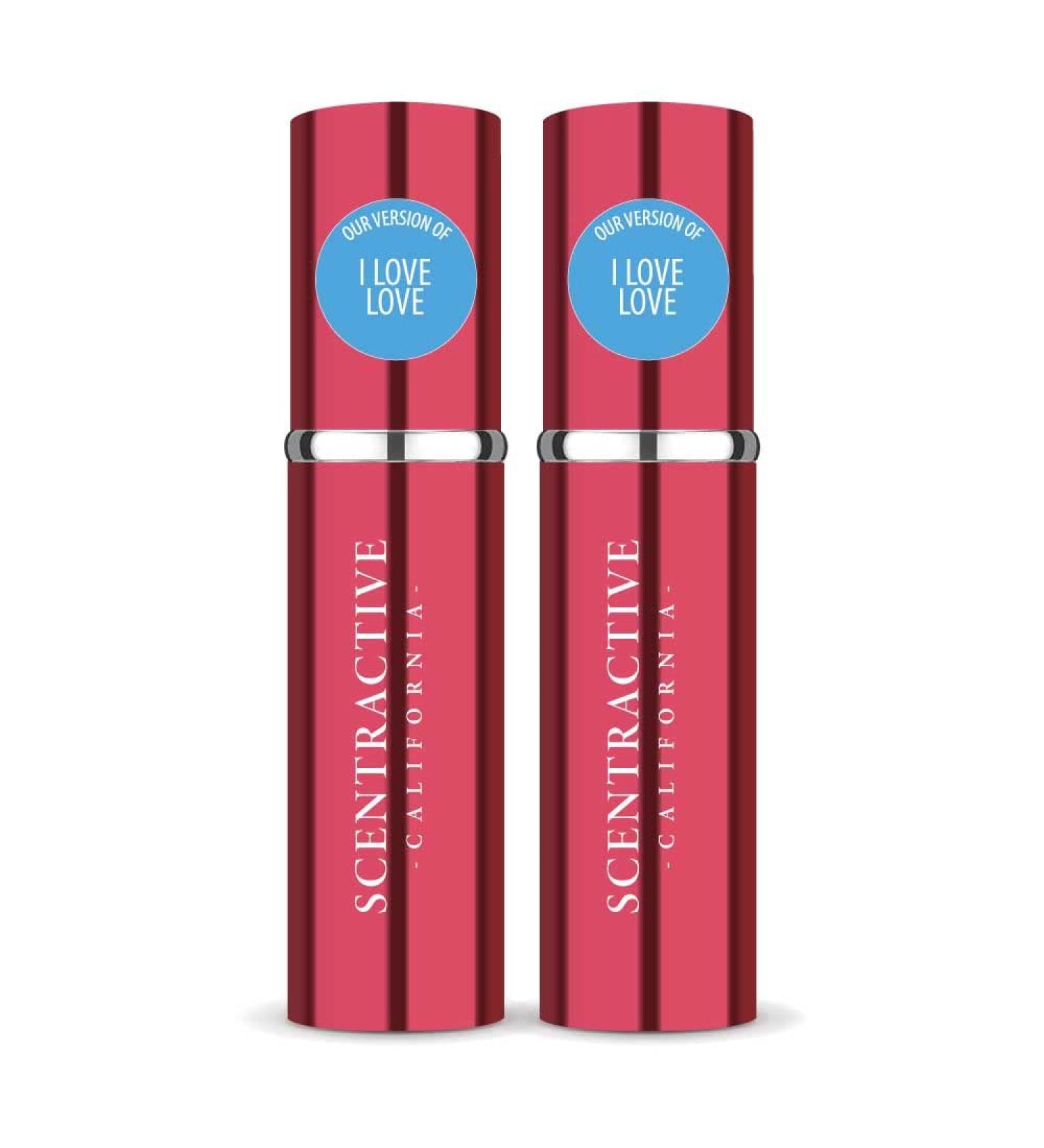 CA Perfume Impression of I Love Love For Women Replica Version Fragrance Dupes Concentrated Long Lasting Eau de Parfum Spray Refillable Atomizer Bottle 0.17 Fl Oz/5ml-X2 MSCHNO I LOVE LOVE IMPRESSION 0.34 Fl Oz (Pack of 1) - Buy Online on GoSupps.com