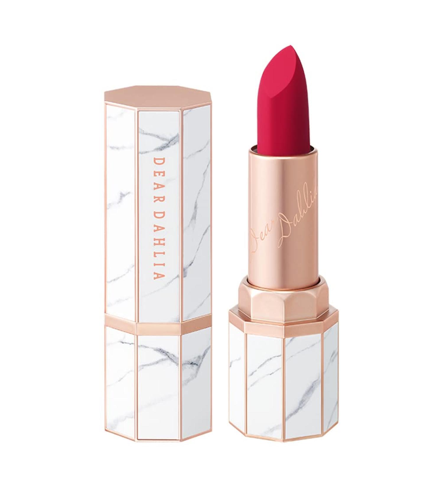 Dear Dahlia Lip Paradise Effortless Matte Lipstick GWEN | Vegan & Cruelty-Free | High Pigment Color | Naturally Scented Essential Oils - Shop Internationally - Buy Online on GoSupps.com
