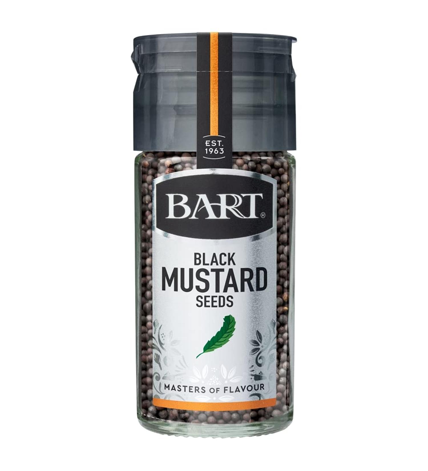 Bart Black Mustard Seeds 55g - Premium Quality for Culinary Delights - Buy Online on GoSupps.com