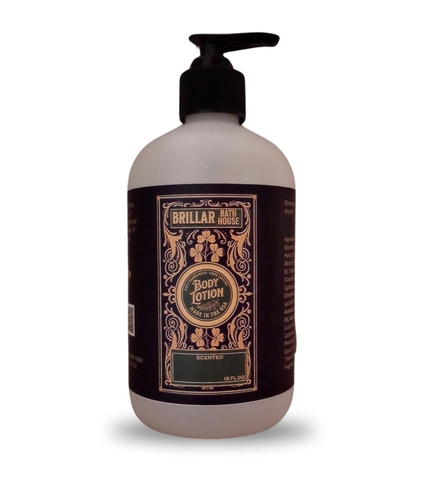 Brillar Bath House Apricot Mango Scented Shimmering Body Lotion 12 Oz - Buy Online on GoSupps.com