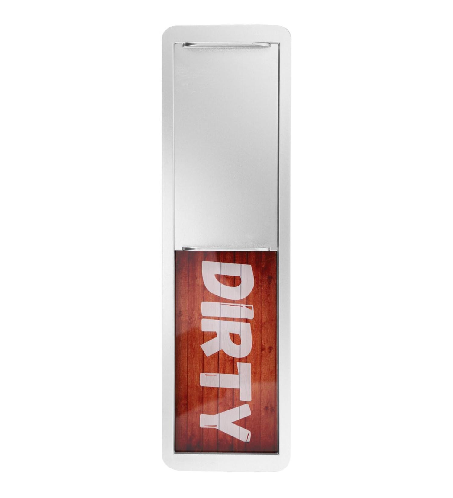 Gadpiparty Dirty Clean Dishwasher Sign Dishwasher Magnet Clean Dirty Sign Non-scratching Sticky Tab Clean Dirty Running Empty Magnet Lissabergs Slide Indicator for Better Kitchen Home
