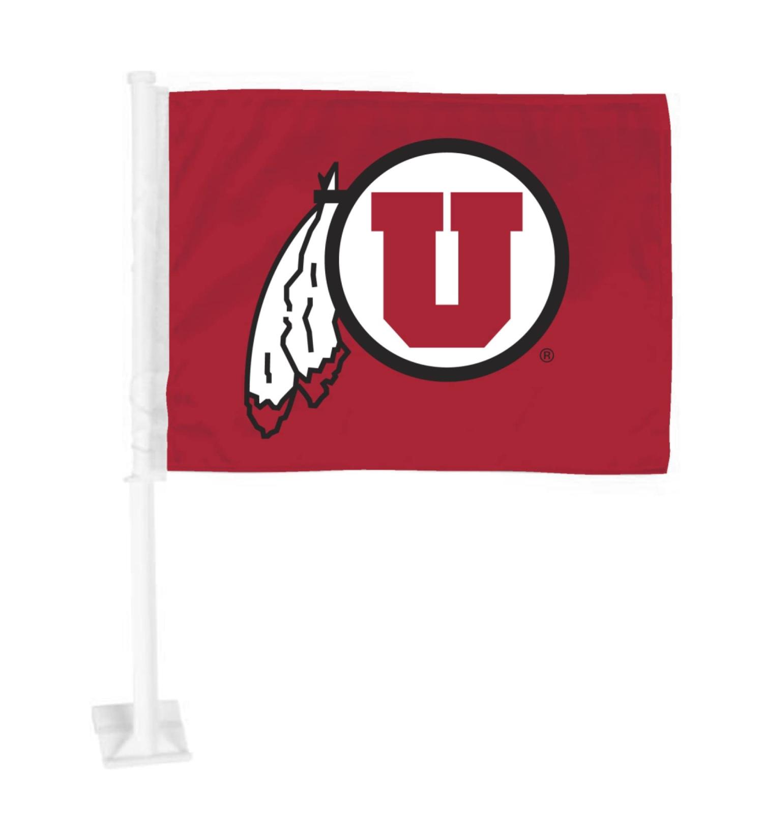 FANMATS NCAA Car Flag Large 1pc 11" x 14" Utah Utes