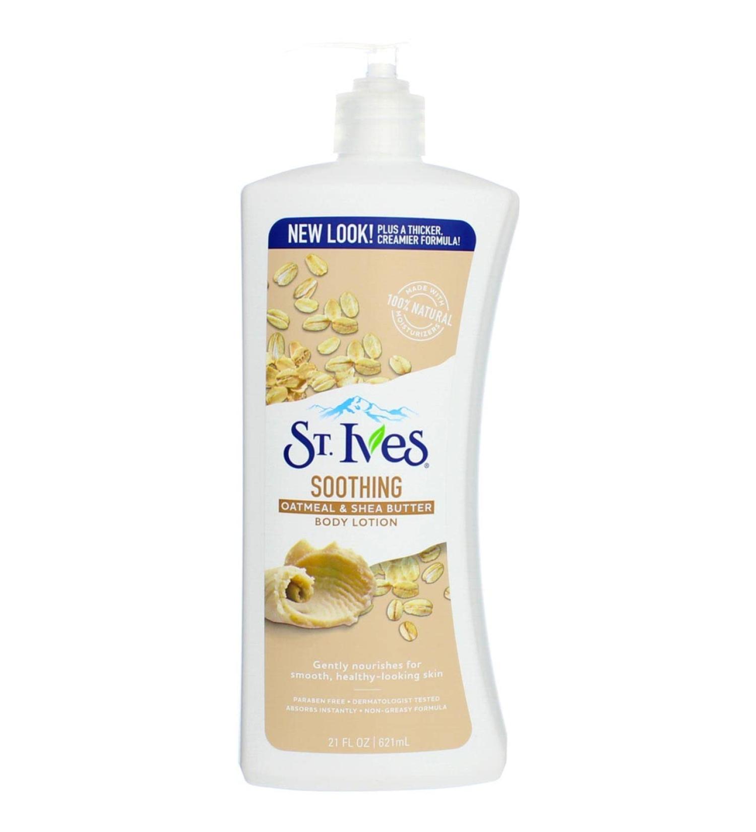 St. Ives Nourish & Soothe Oatmeal & Shea Butter Body Lotion 21 oz - Pack of 5 - Buy Online on GoSupps.com