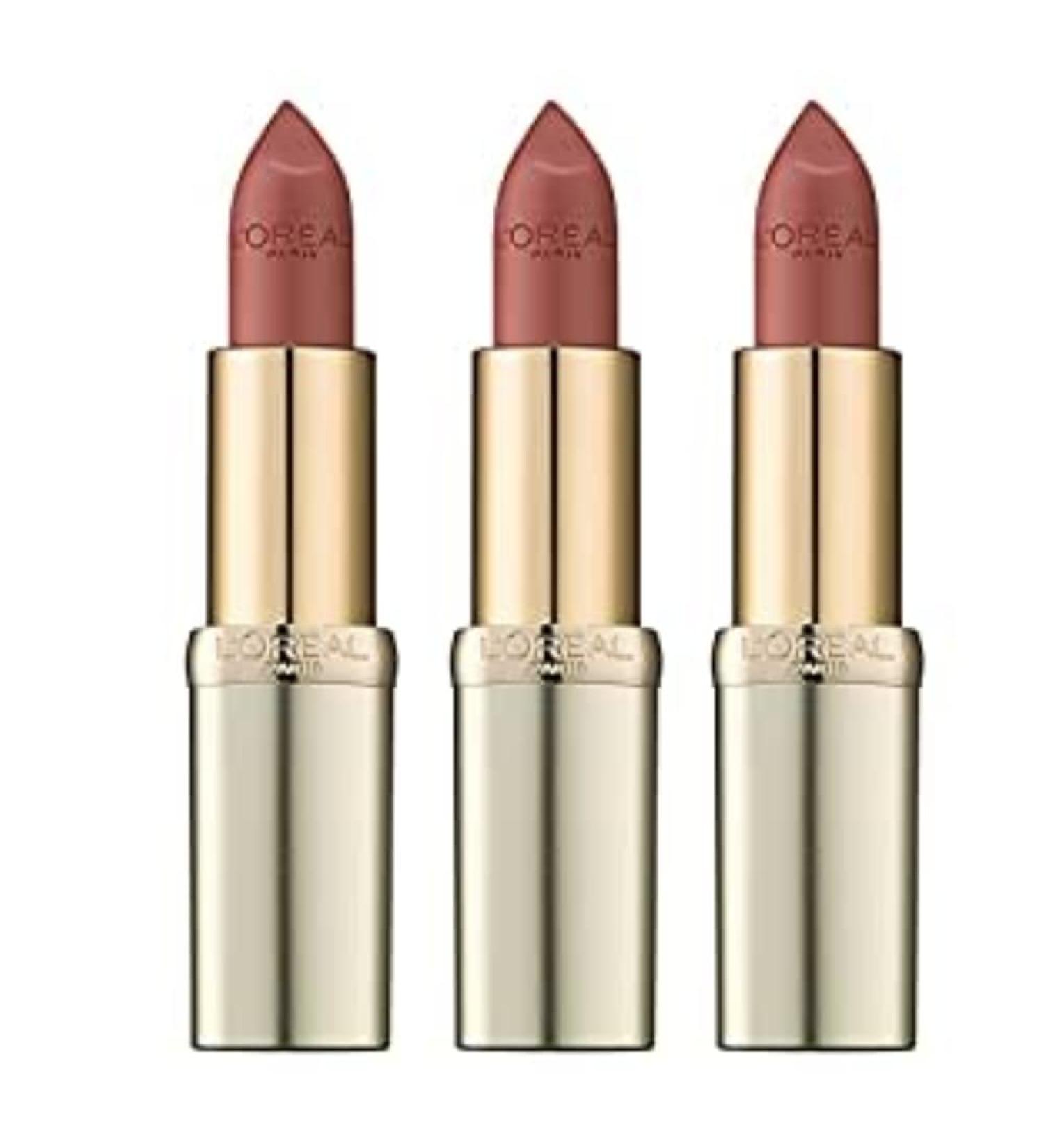 L'OR AL 3 x L'Oreal Paris Color Riche Shine Lipstick 3.6g - 235 Nude