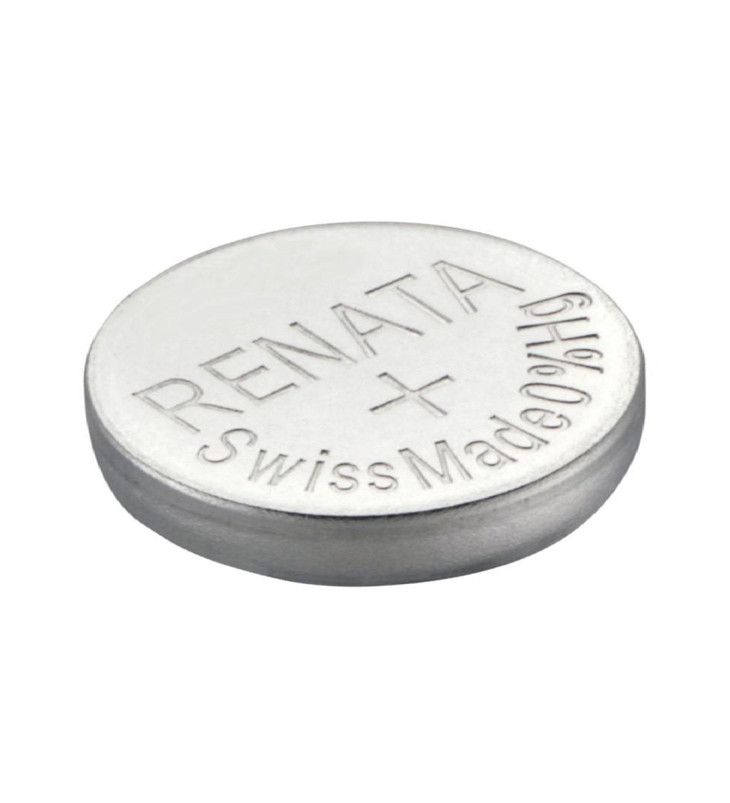 RENATA 380 Non-rechargeable Battery Watch Single Cell Silver Oxide 82 mAh 1.55 V Flat Top (1 piece)