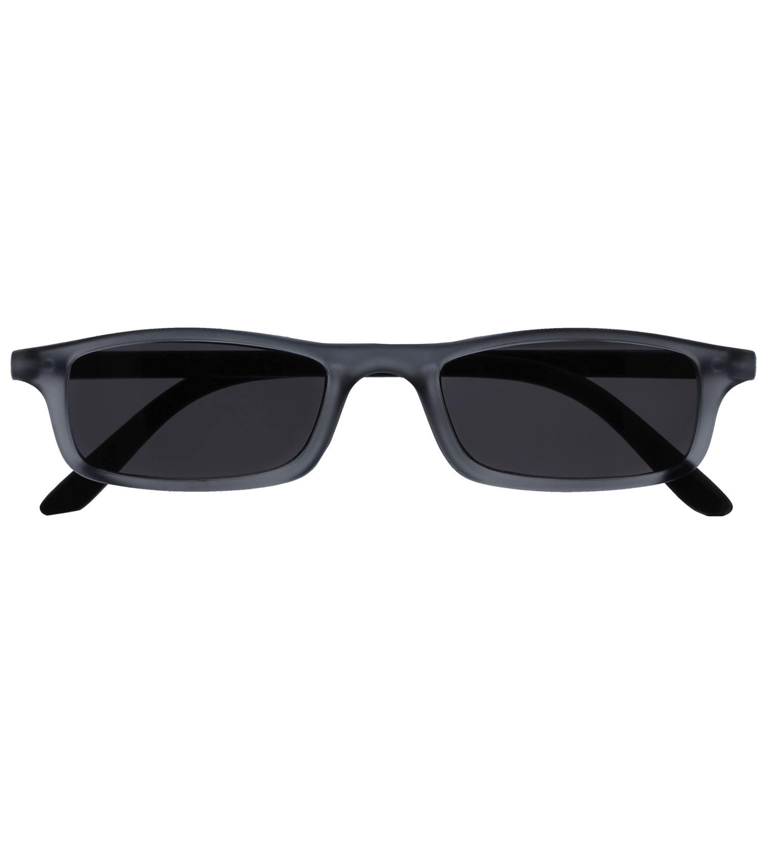 Matt Grey Black Lightweight UV400 Sun Readers - Comfortable Reading Glasses for Men & Women | S17-7 +2.00 - Buy Online on GoSupps.com