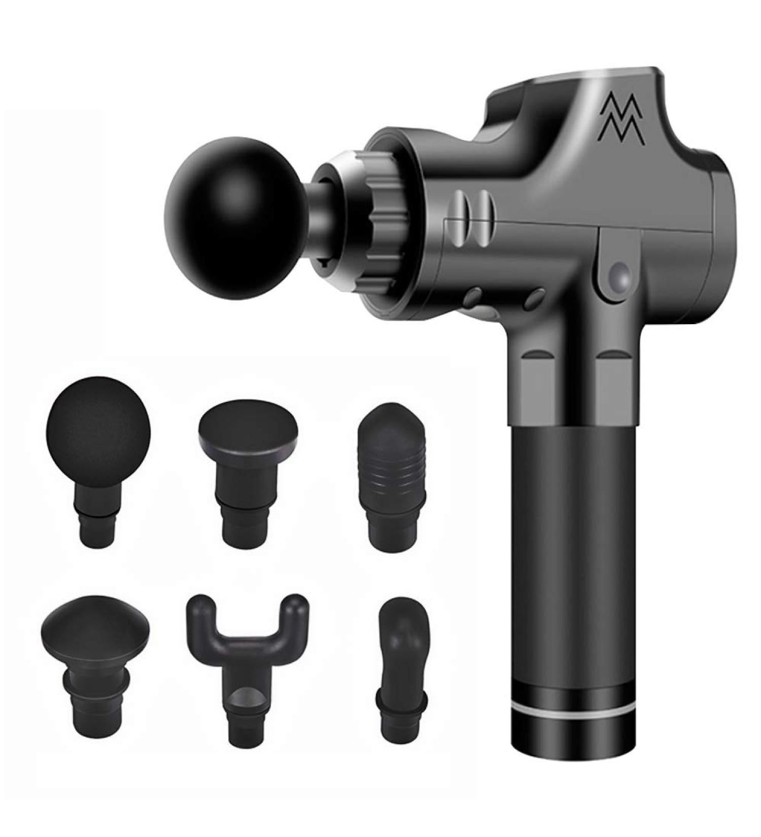 Electric Massage Gun - Ultimate Muscle Relaxation Device for Neck & Back Pain Relief - Buy Online on GoSupps.com