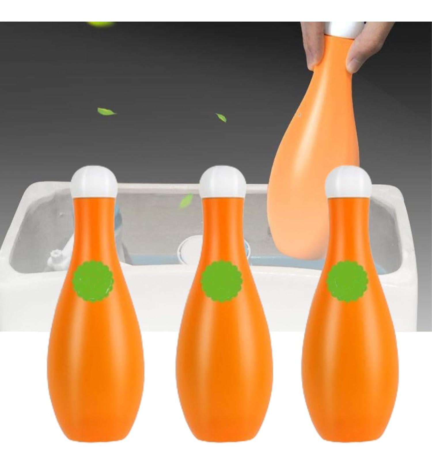 Bowling Blue Bubble Toilet Bowl Cleaner Automatic Long-Lasting Toilet Bowl Cleaner in Bottle Bathroom Toilet Tank Cleaner for About 6 Months' Supply (3 Bottles) - Buy Online on GoSupps.com