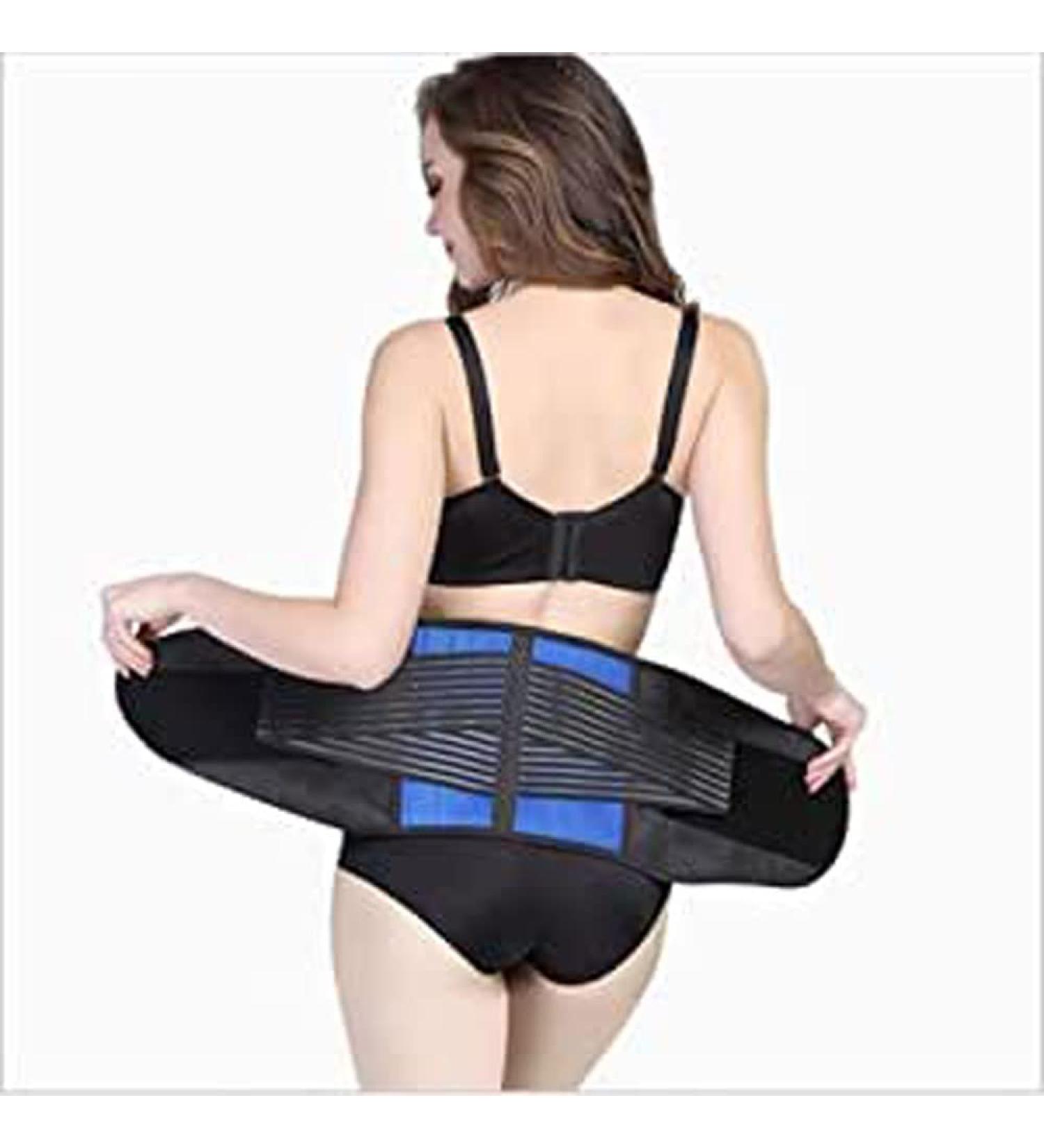 Adjustable Tylxayoxa Back Support Belt for Lumbar Spine Stenosis & Herniated Disc - Corset Slimming Belt (XXXL/XX- Large Black) - Buy Online on GoSupps.com