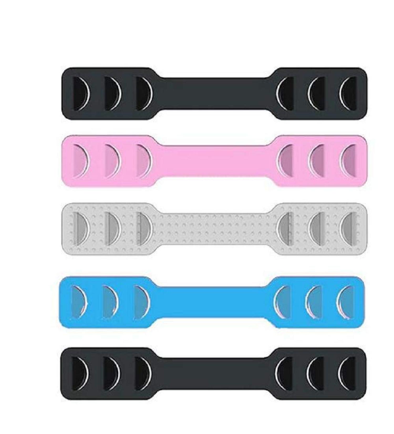 DAMONONAY Adjustable anti-slip mask 5 pieces of multicolored extension hooks mask extension hooks mask hooks ear wear type adjustable buckle