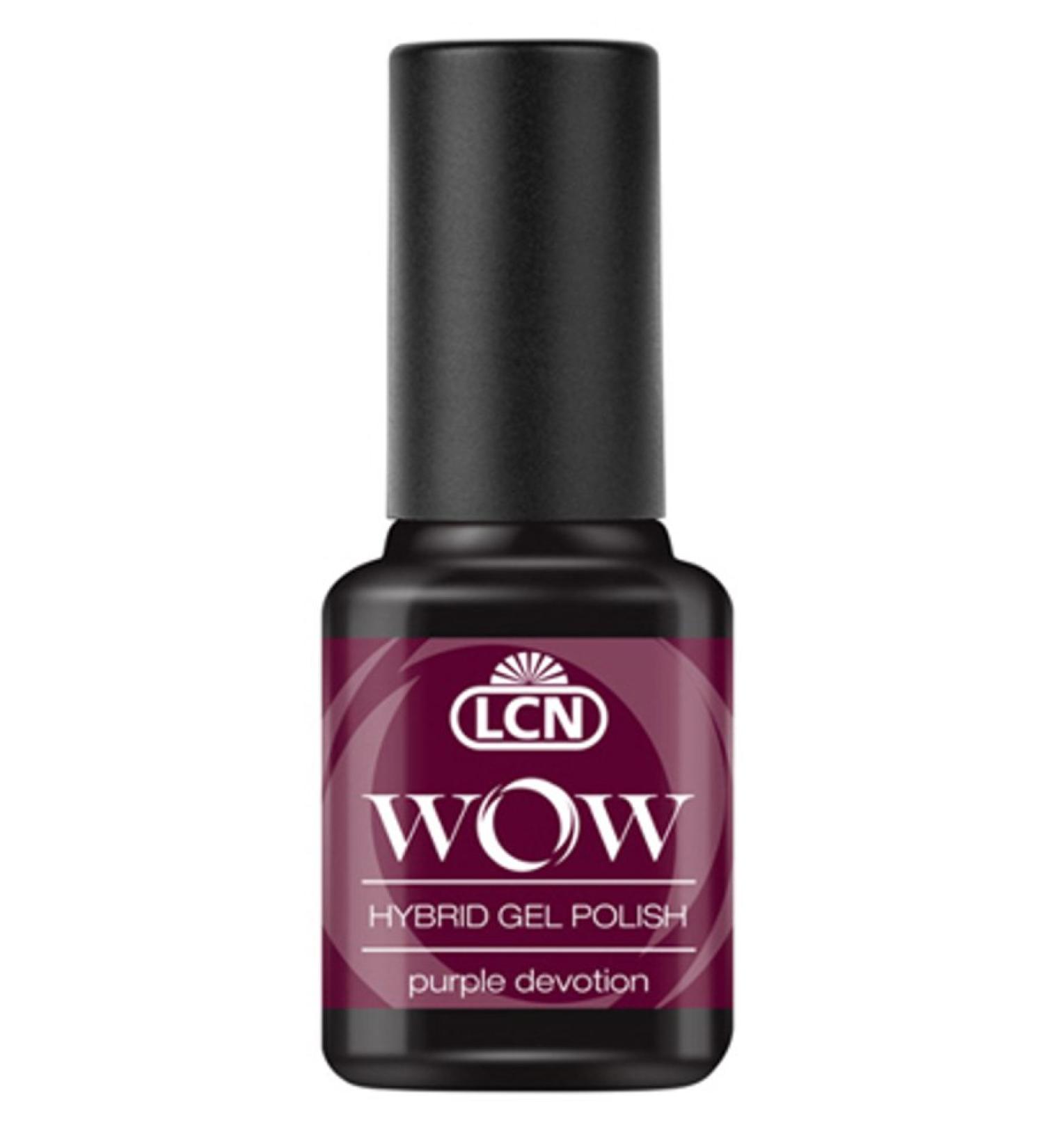 LCN WOW Hybrid Gel Polish Purple Devotion