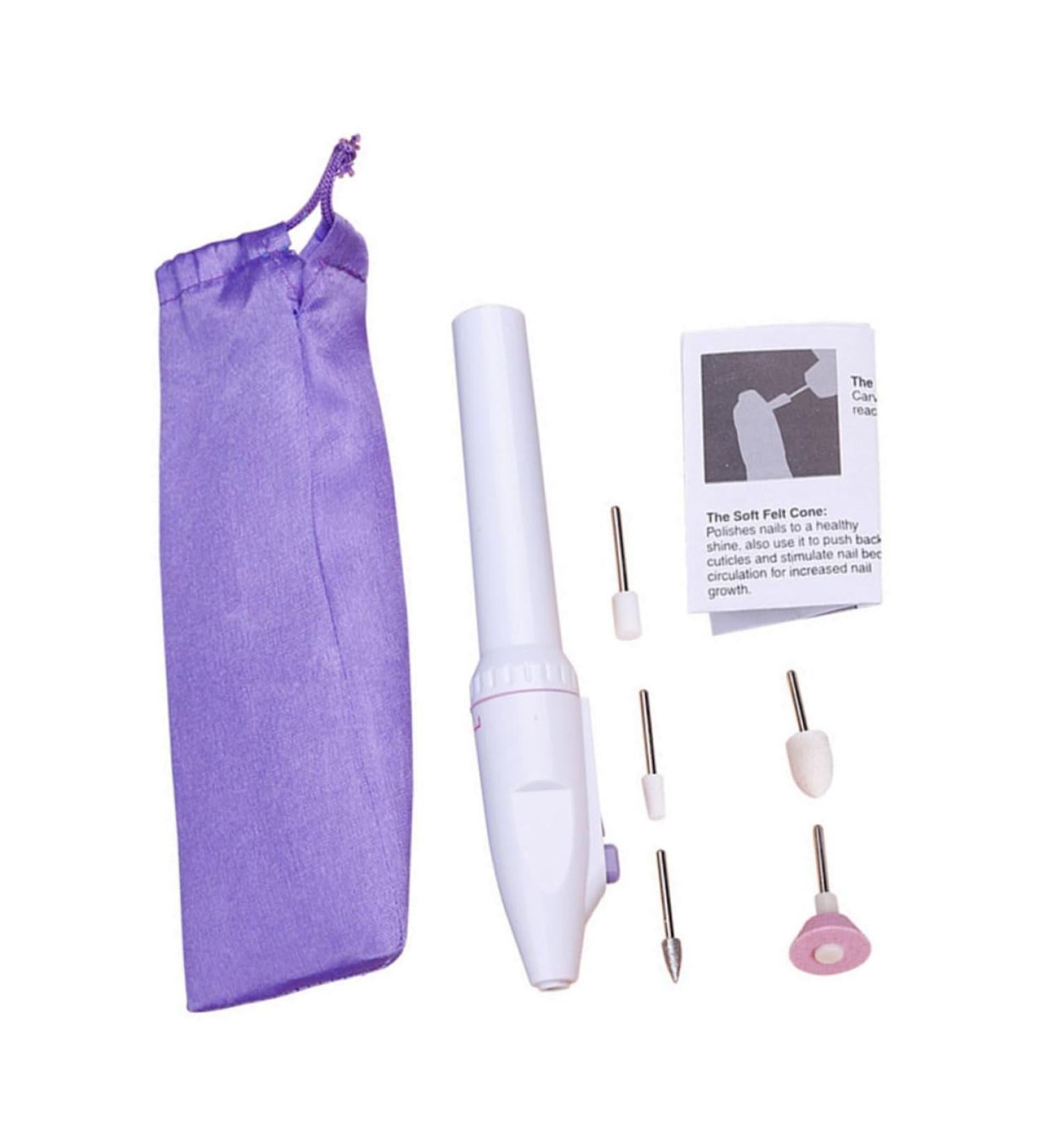 Ipetboom Nail Display Stand 1set Nail Polisher Nail Clippers Abs White Portable Hair Double Bun - Buy Online on GoSupps.com