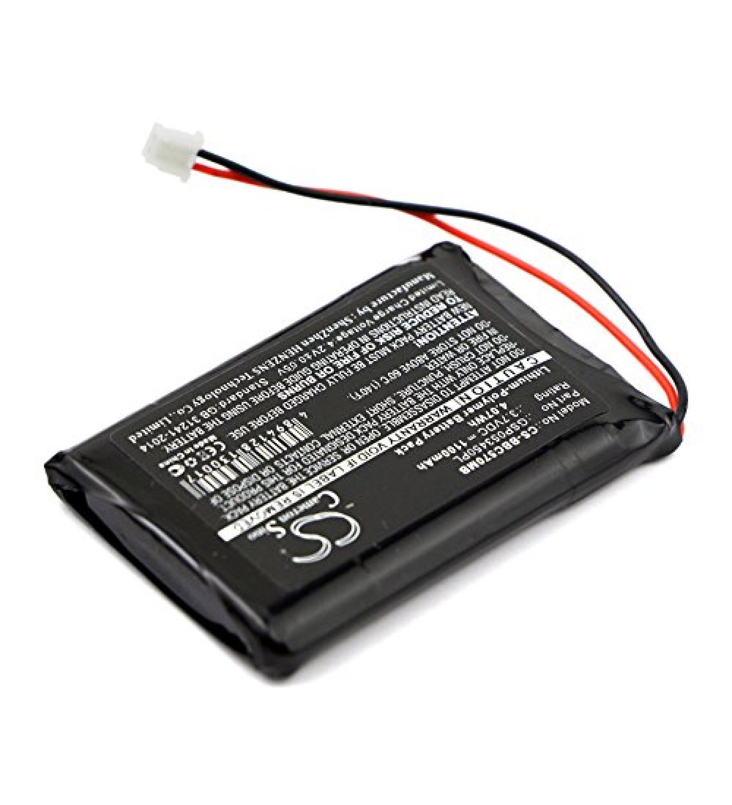 Replacement Battery for Babyalarm BC-5700D & Neonate BC-5700D - GSP053450PL 1100mAh/3.7V - International Shipping Available - Buy Online on GoSupps.com