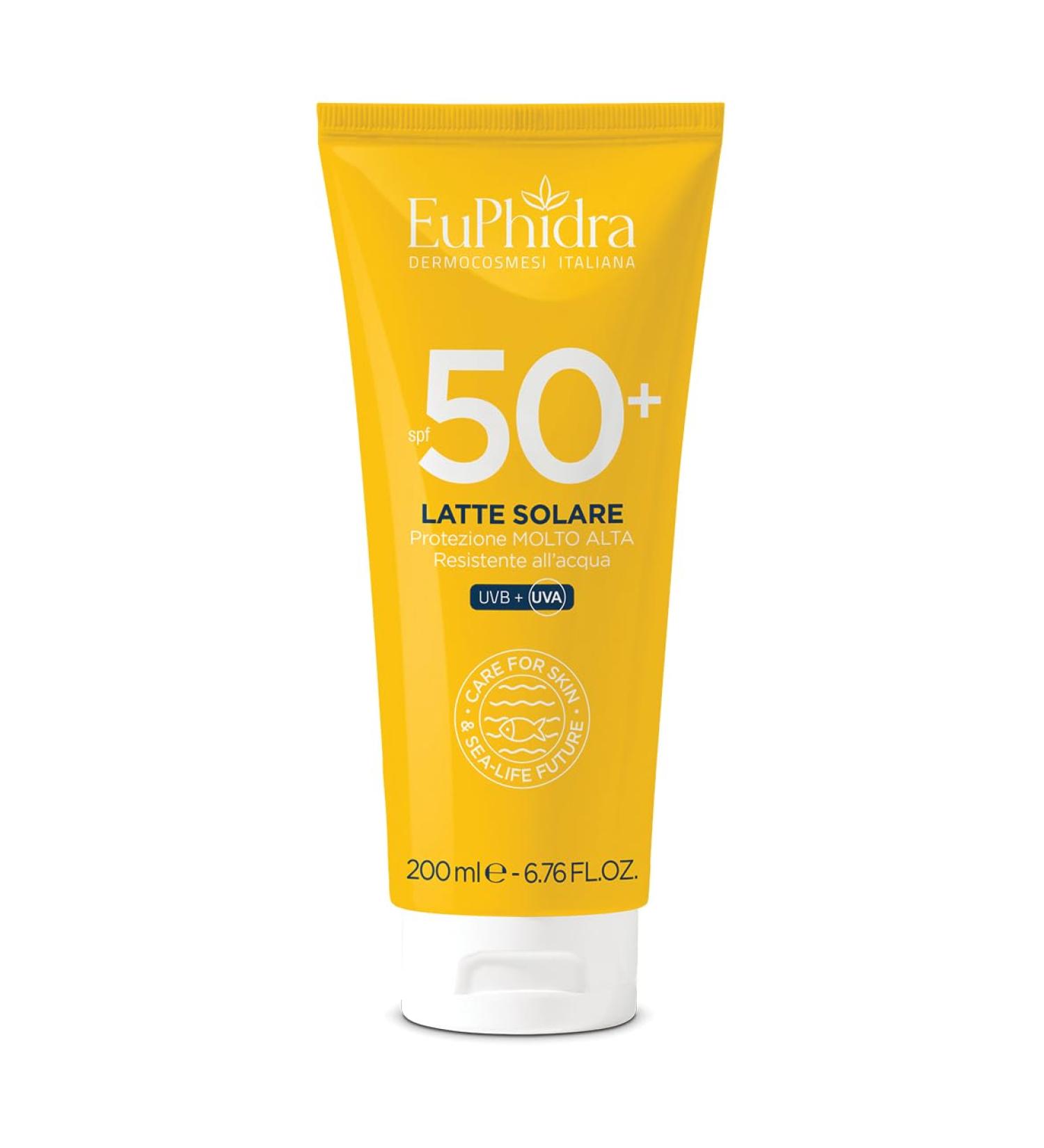 EUPHIDRA Sun Milk 50+ 200 ml