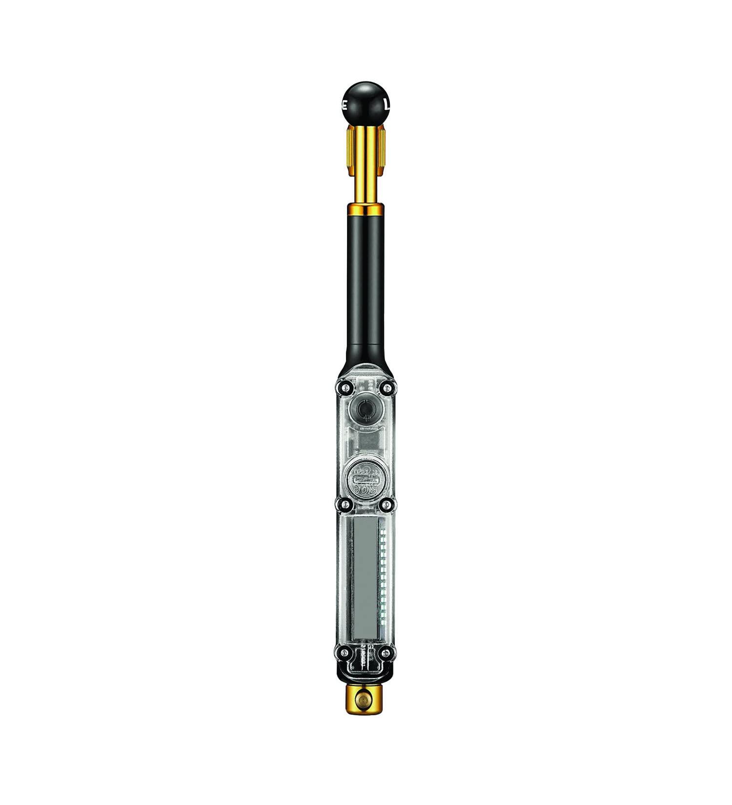 LEZYNE Digital Shock Drive Pump - Black/Gold - One Size | High-Quality Bike Pump - Buy Online on GoSupps.com