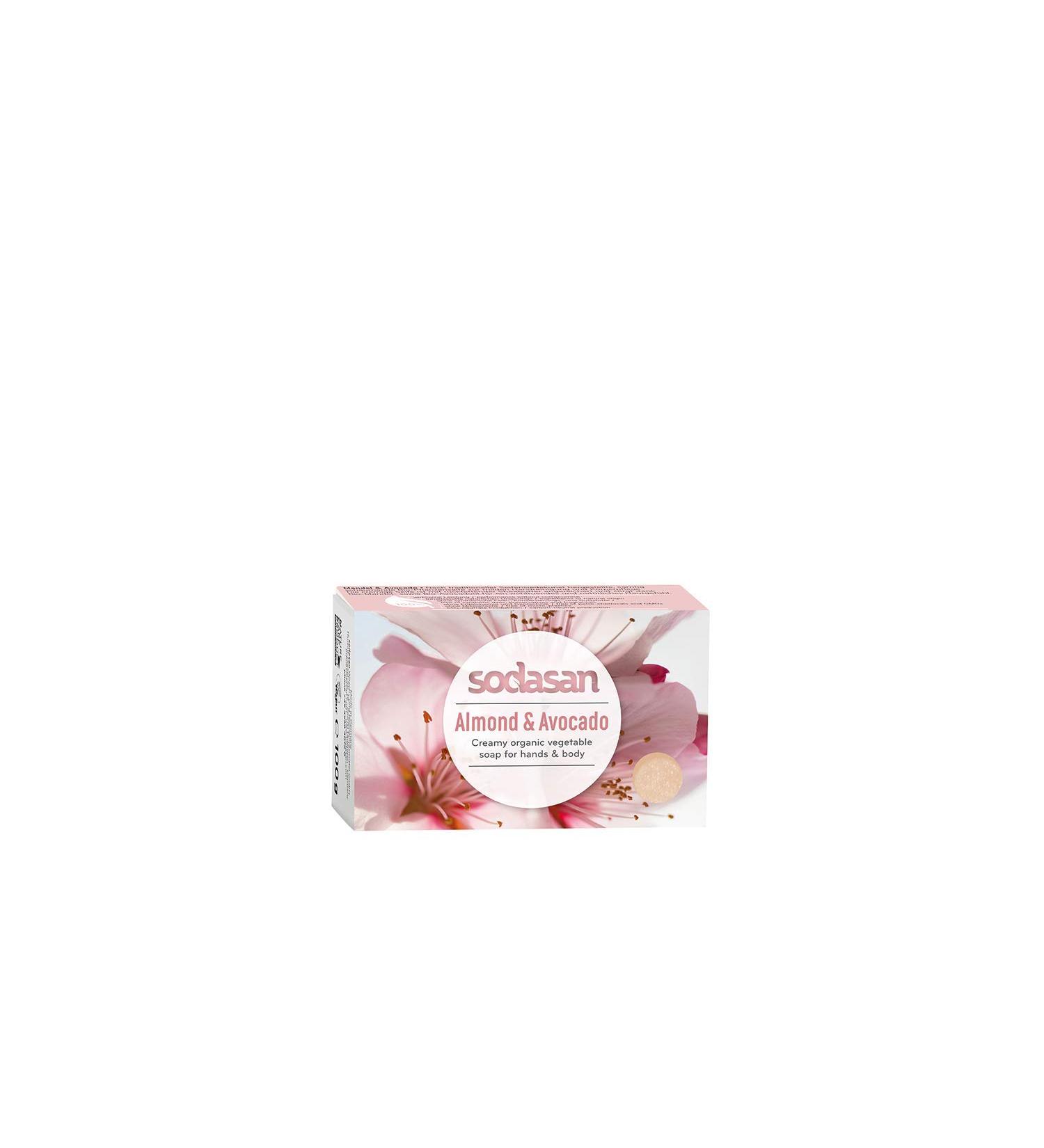 Sodasan Organic Cream Soap - Almond 100g - PRAs19002