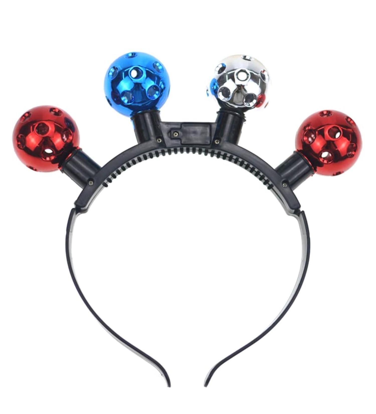 TQUXNGA Disco &Tinsels Shape Headband for Women Fashion LED Hair Hoop Christmas Party Hairband Woman Hair Accessories - Buy Online on GoSupps.com
