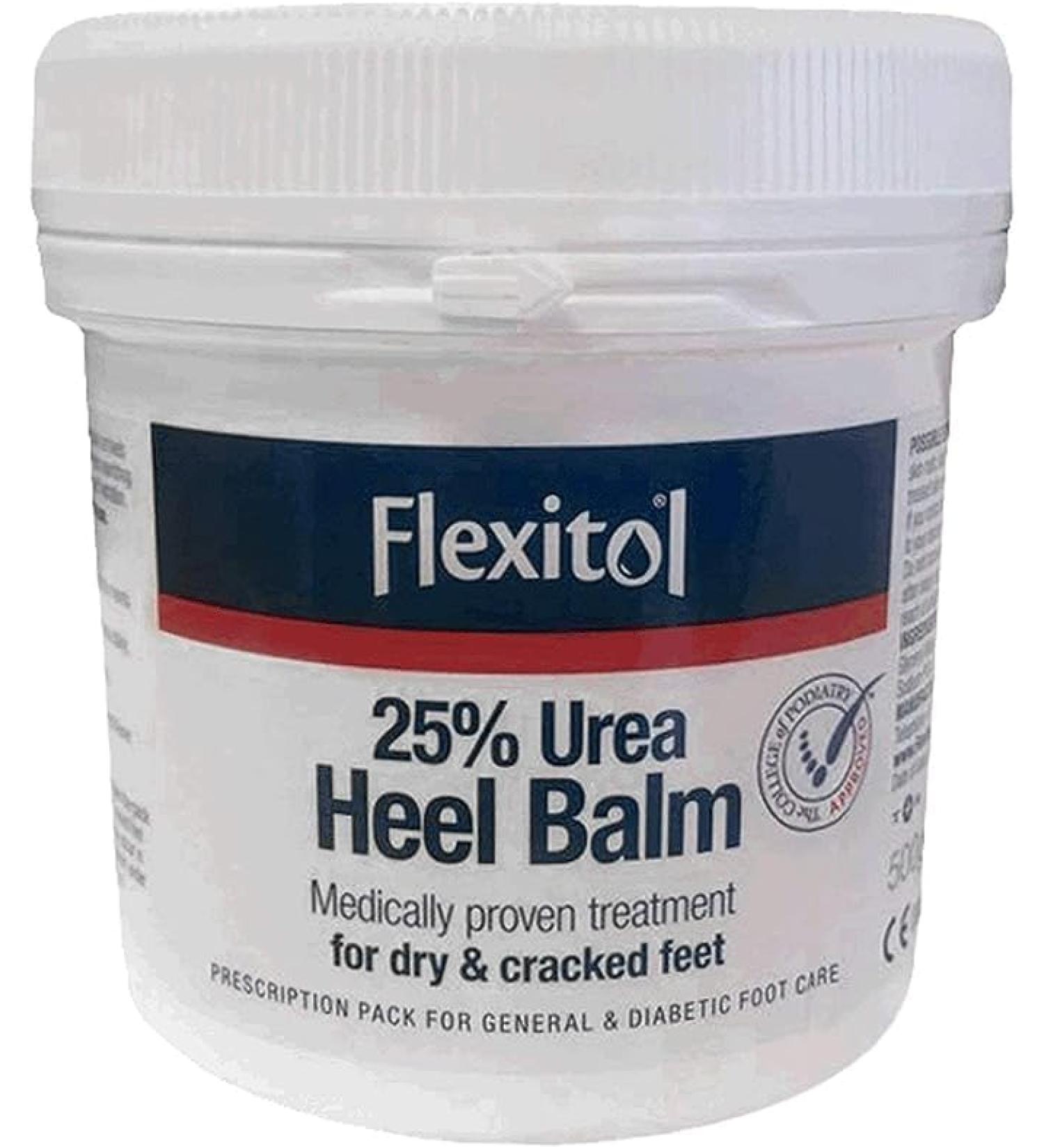 Flexitol Heel Balm 500g - Intense Moisturizer for Dry Cracked Heels
