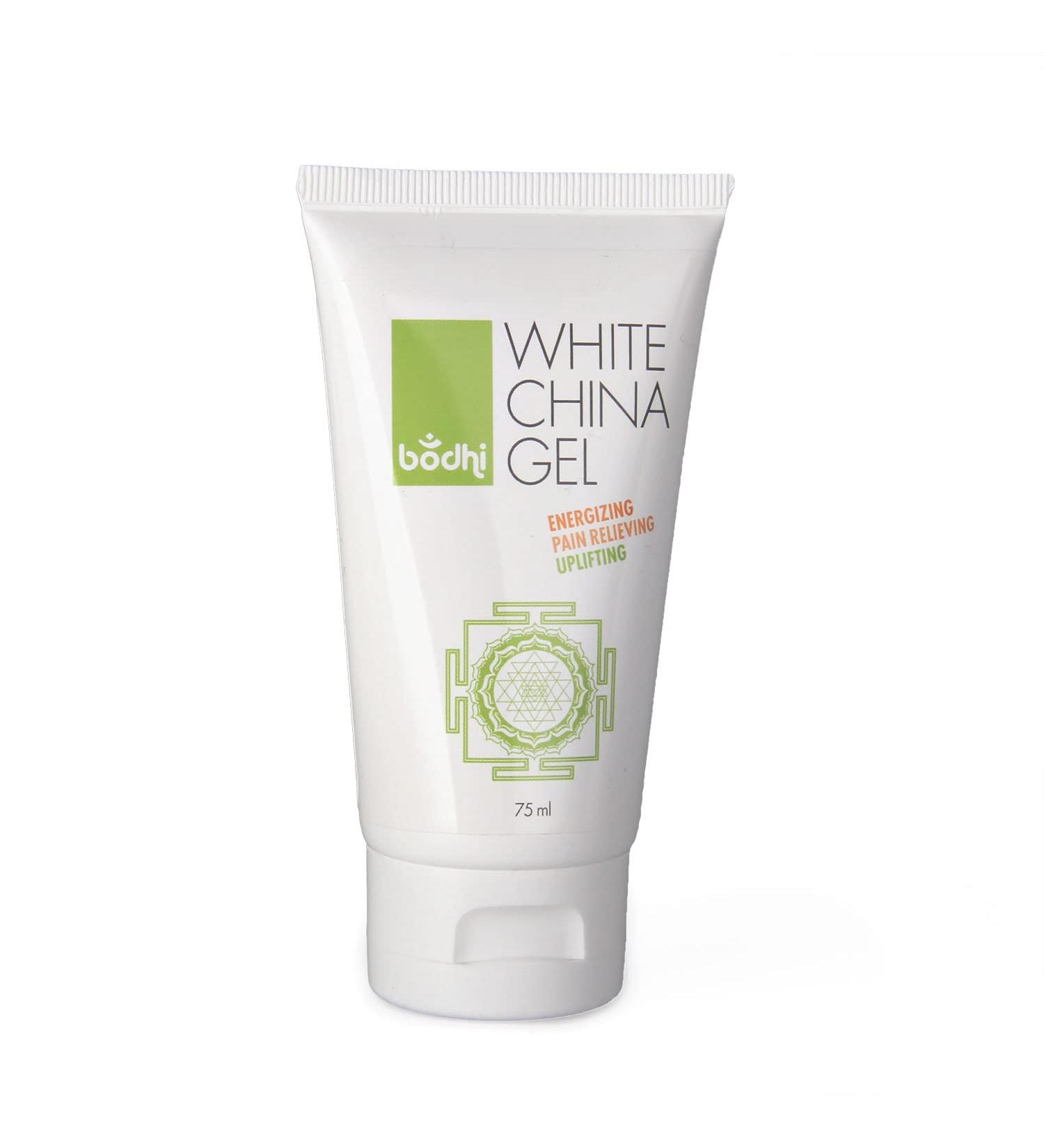 Bodhi White China Gel for Sore Muscles & Tension 75ml | Menthol & Camphor Massage Gel | Invigorating Relief | Easy Application | Relax Muscles & Joints - Buy Online on GoSupps.com