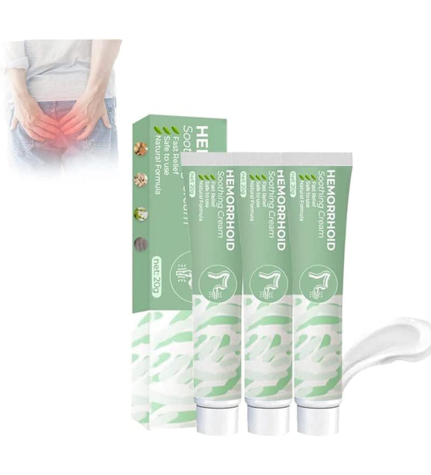 German Koltax Hemorrhoid Soothing Cream Natural Herbal Hemorrhoids Ointment Hemorrhoids Cream Hemorrhoid Soothing Cream for All Ages (3pcs) - Buy Online on GoSupps.com
