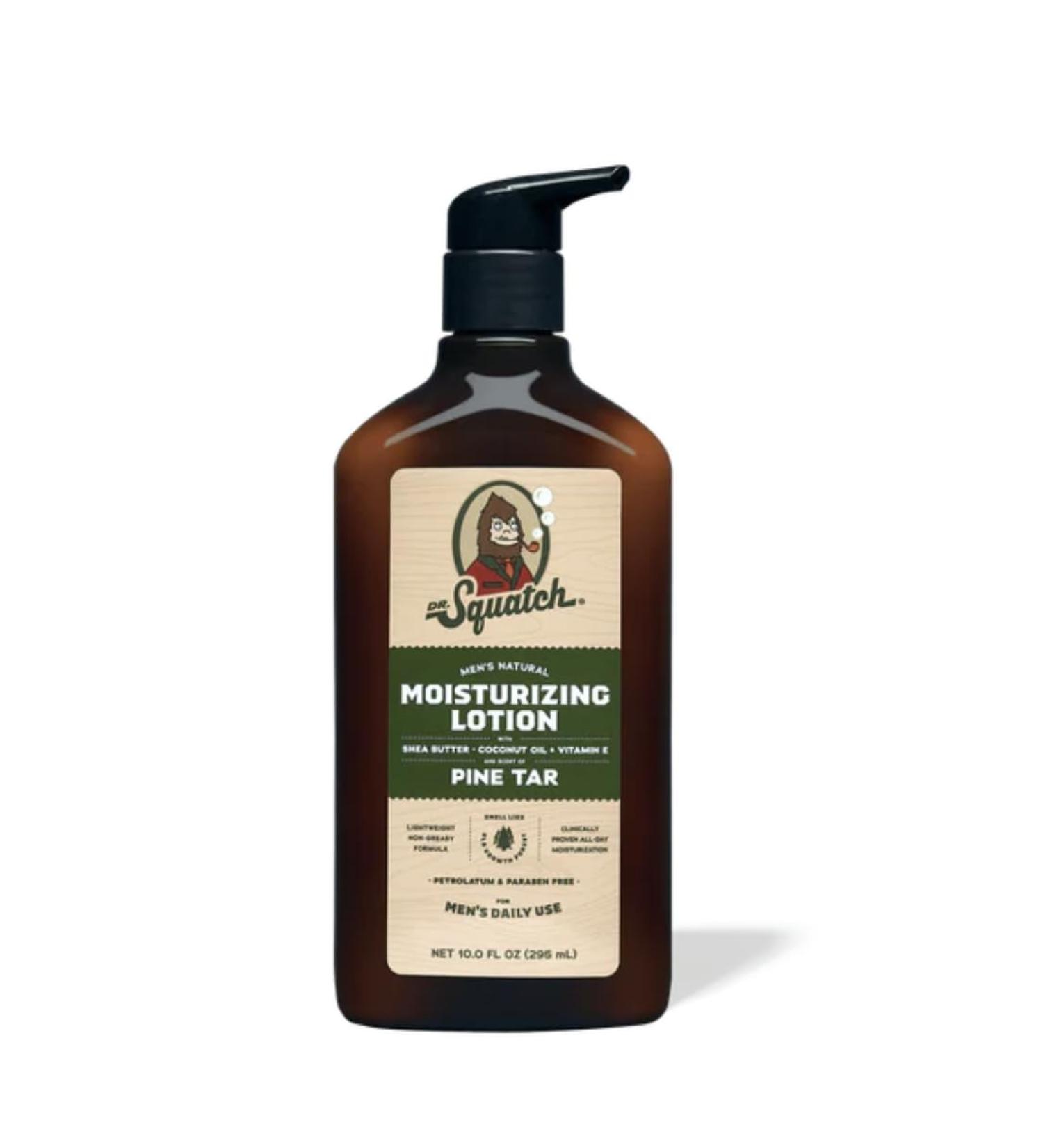 Dr. Squatch Pine Tar Men's Natural Hand Lotion