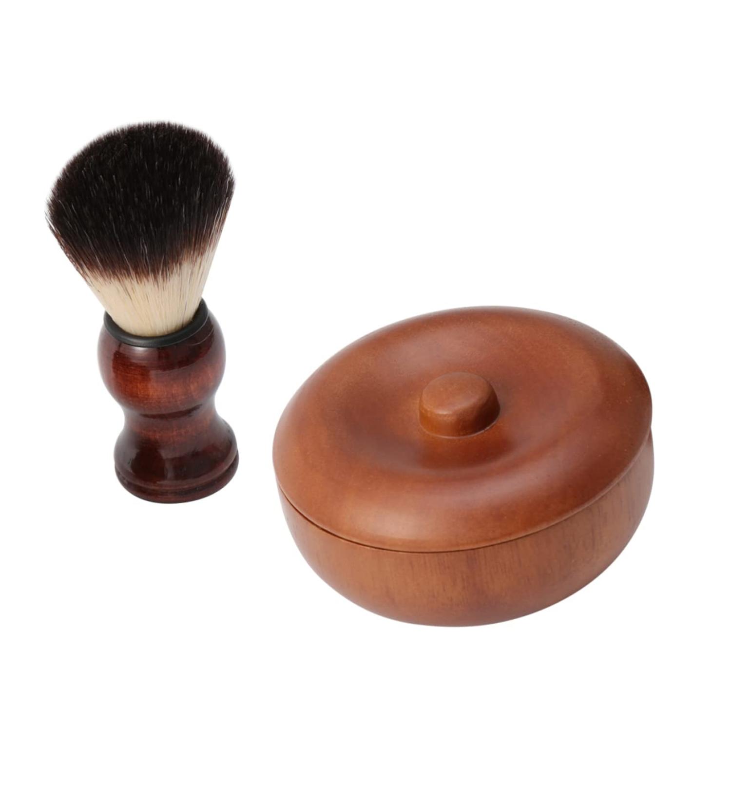 Stahad Shaving Brush Set for Men | Premium Nylon & Wooden Beard Brush | Best Razor Foam & Shaving Accessories - Buy Online on GoSupps.com