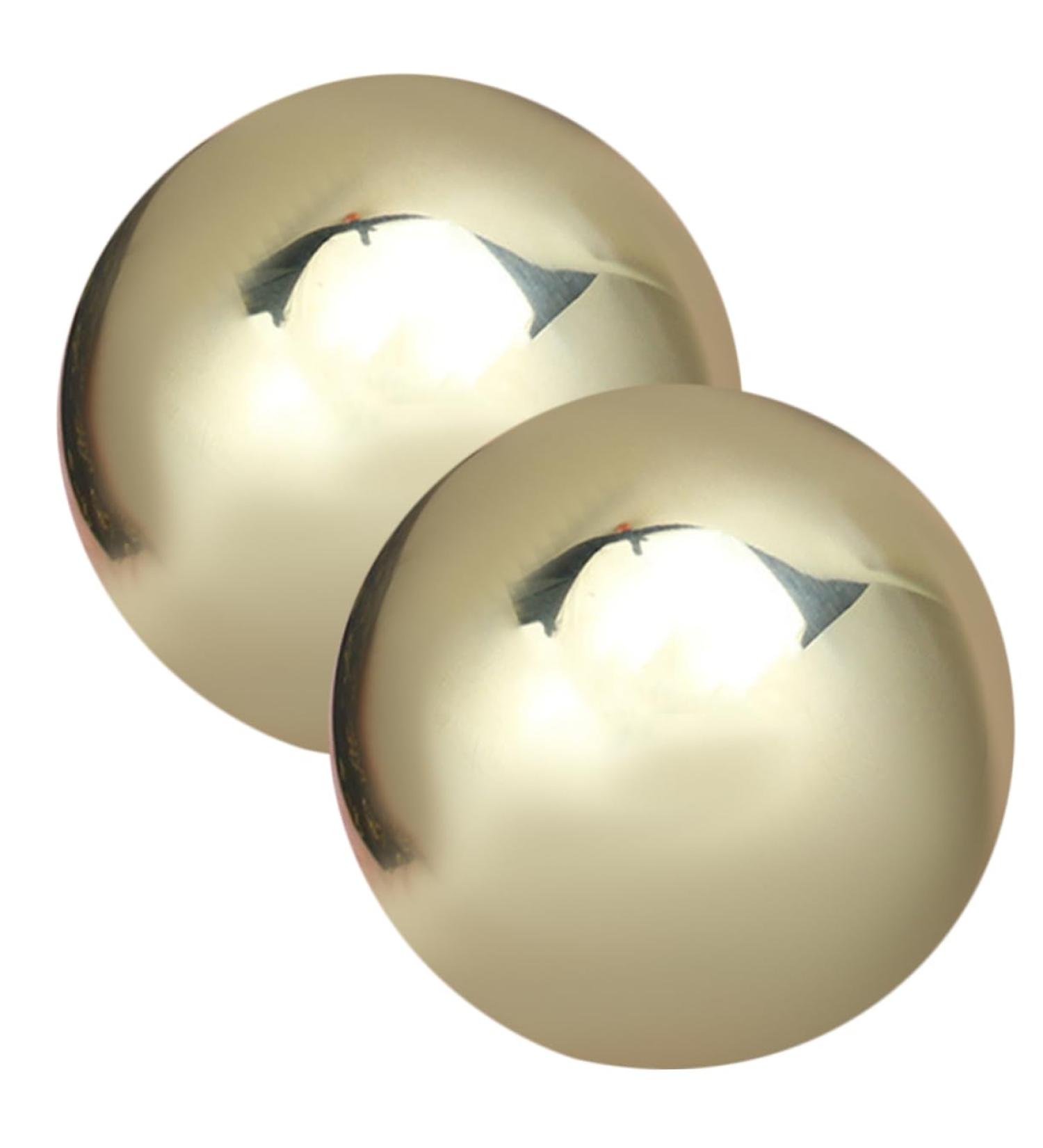 Gleavi Roaring Baoding Balls - Copper Health & Fitness Balls for Hand Massage & Finger Strengthening - Buy Online on GoSupps.com