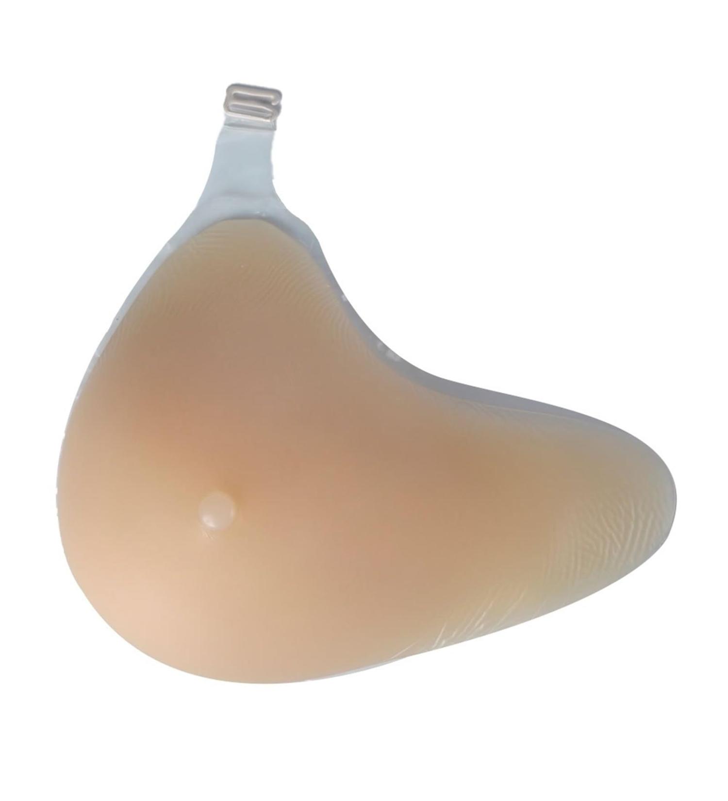 Knobco Silicone Breast Form - L-Shape Prosthesis for Mastectomy & Cancer Recovery - Right Color Size A - Chest Enhancers - Buy Online on GoSupps.com